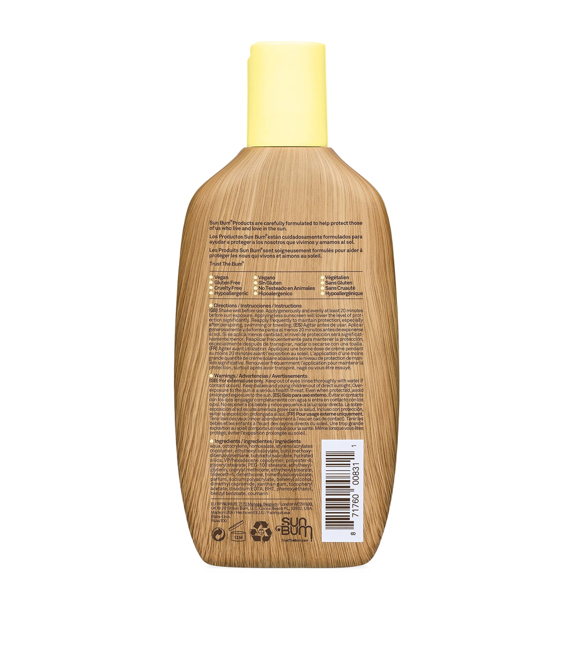 Sun Bum Original Lotion SPF 50 (237ml) Image 2
