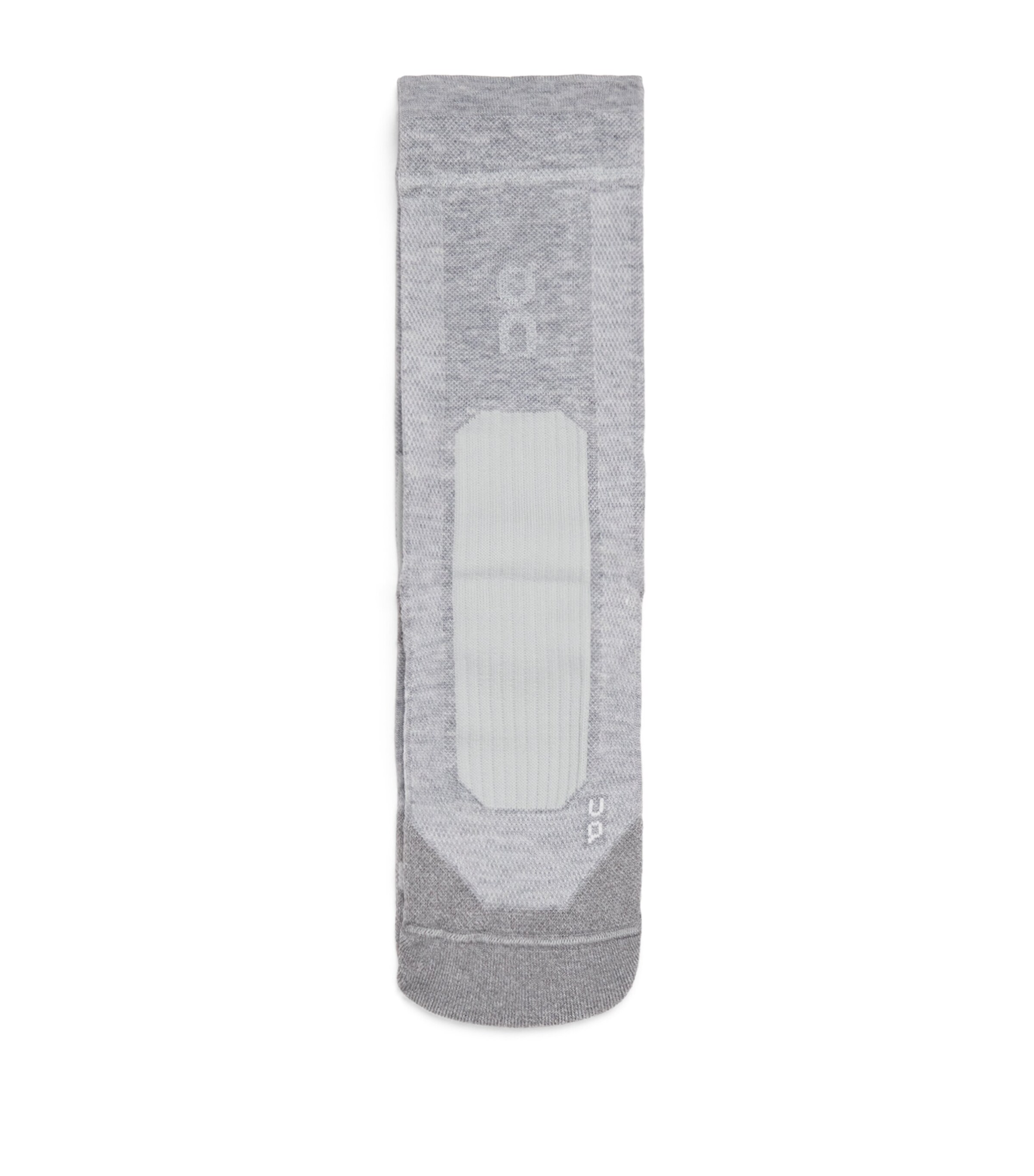 On Mens Merino Wool-Blend Ultra Socks Glacier Image 3