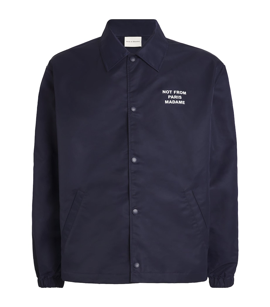 Graphic Print Jacket NAVY Image 1