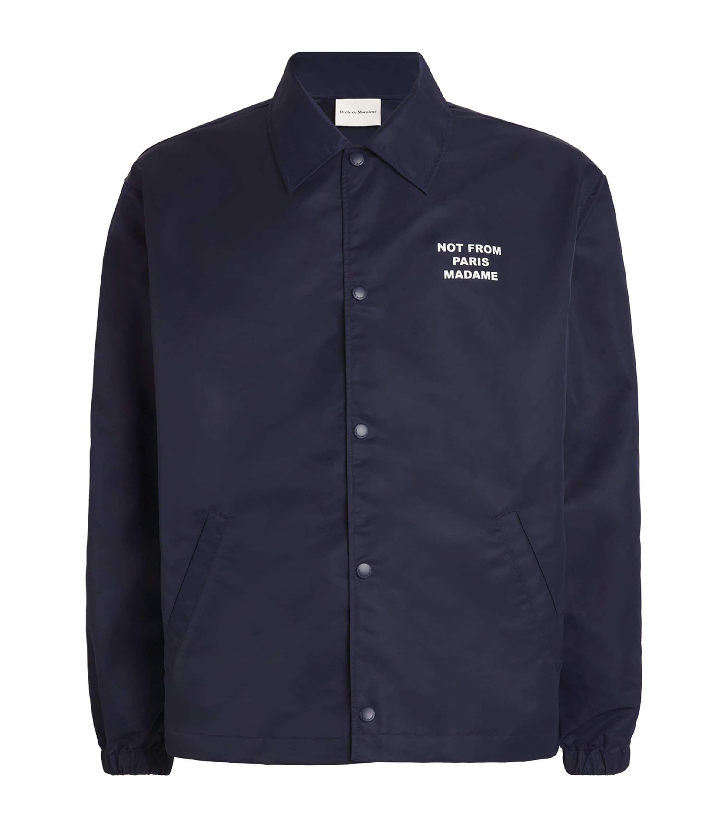 Drôle De Monsieur Graphic Print Jacket | Men Bestsellers | Clothing | Men Clothing | Coats & Jackets | Bomber Jackets | Lightweight Jackets | Designers | Drôle de Monsieur