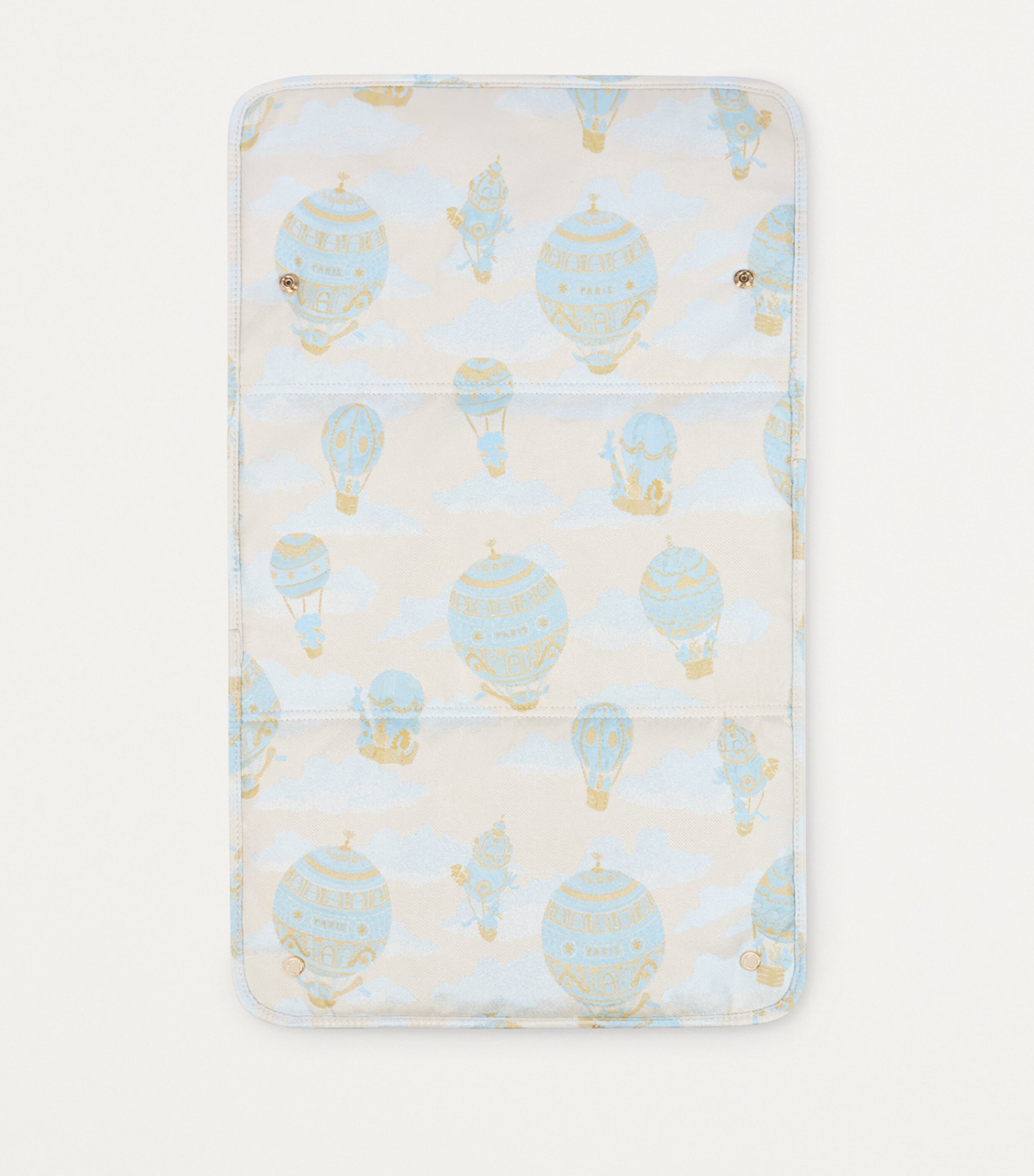 Changing Bag and Mat Set BLUE HOT AIR BALLOON Image 4