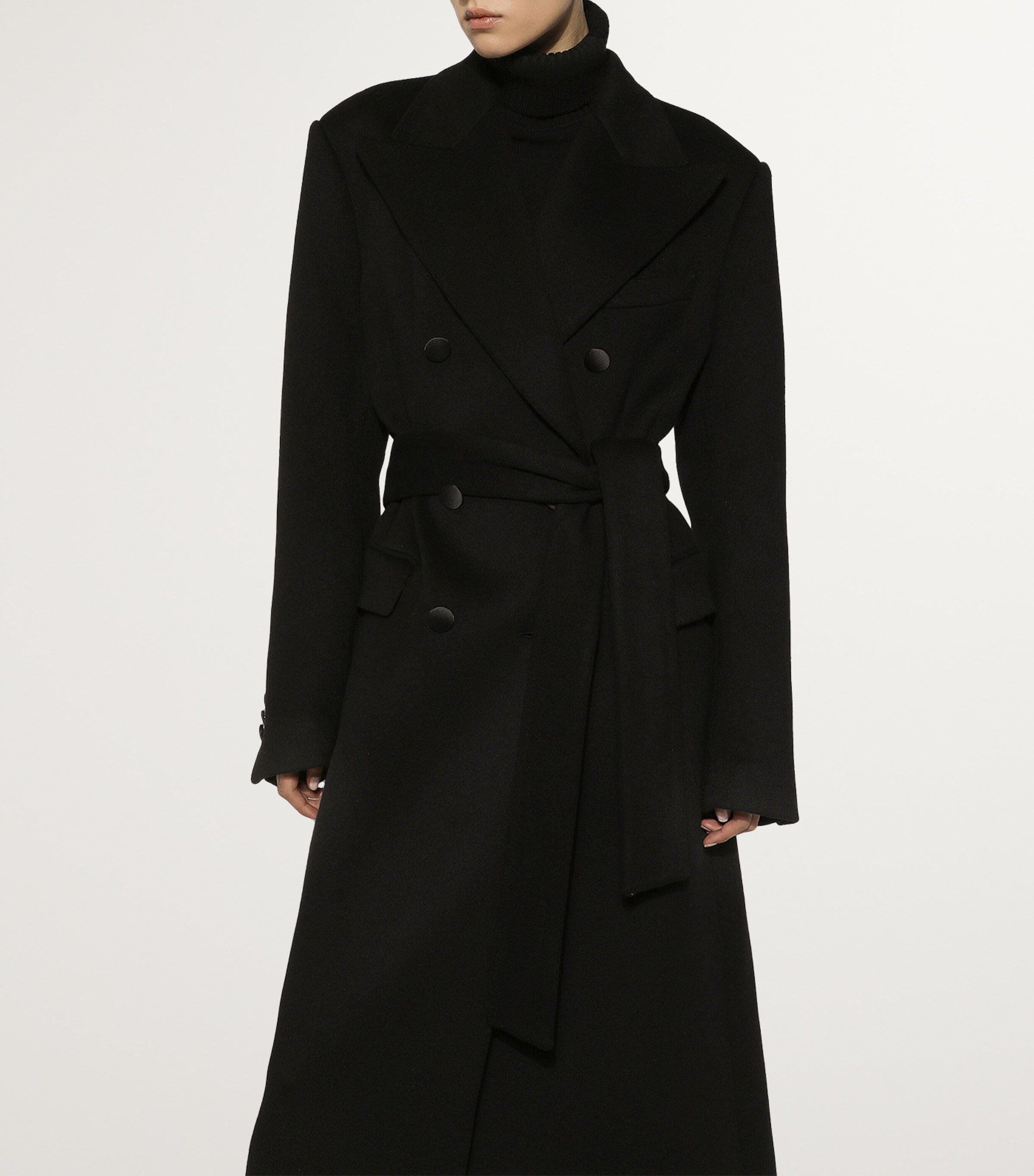 Dolce & Gabbana Cashmere Belted Coat | Harrods US