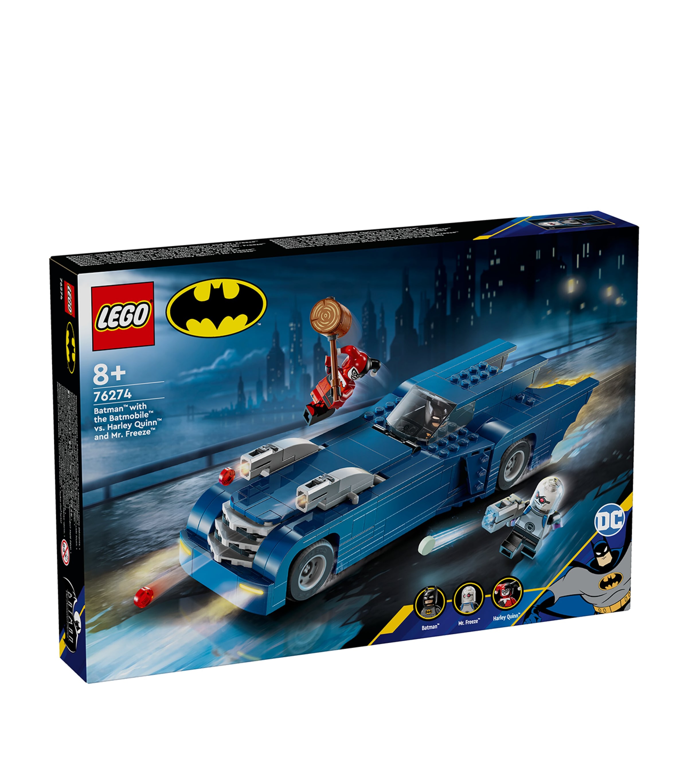 Lego Marvel Batman with the Batmobile vs. Harley Quinn & Mr. Freeze 76274 Image 1