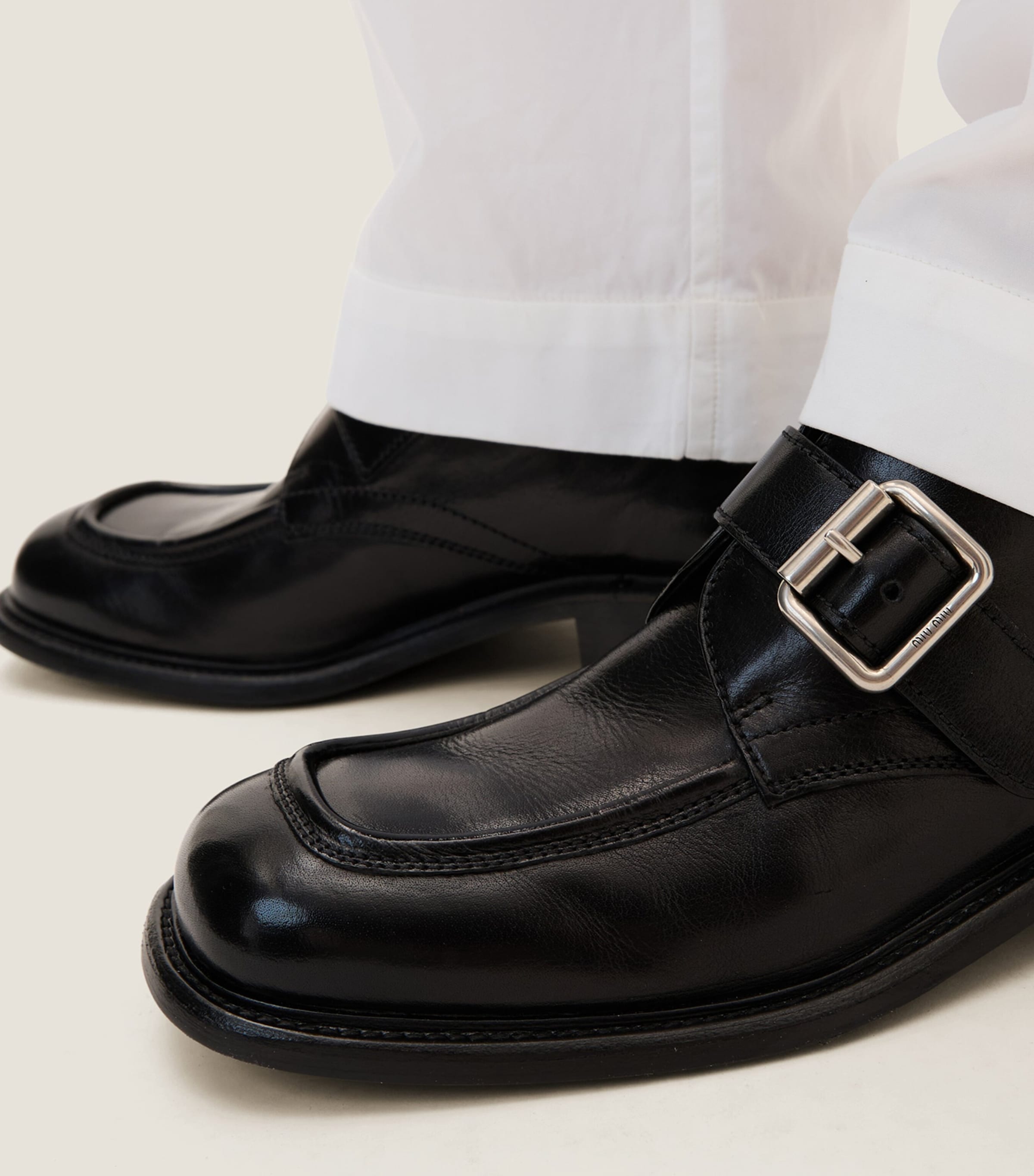 Miu Miu Leather Brogues | Harrods UK