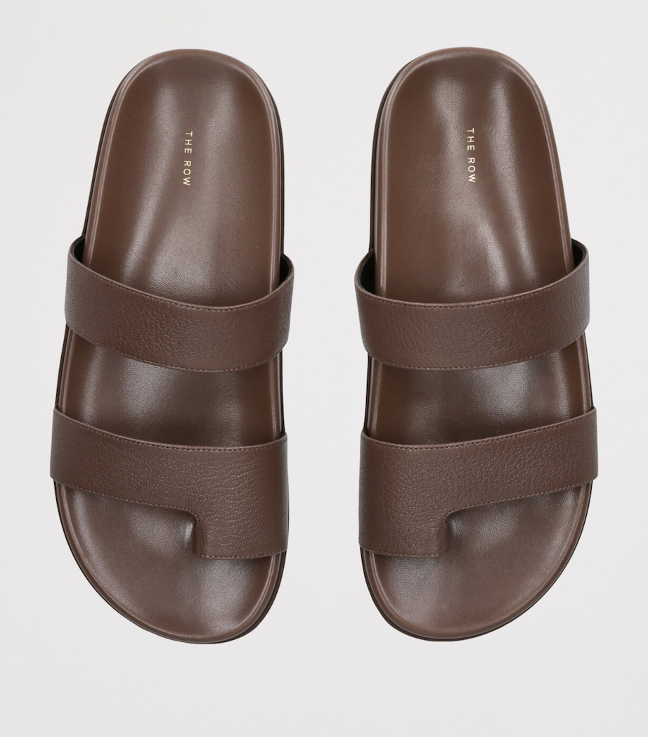 Hugh Leather Sandals BROWN/OTH Image 4