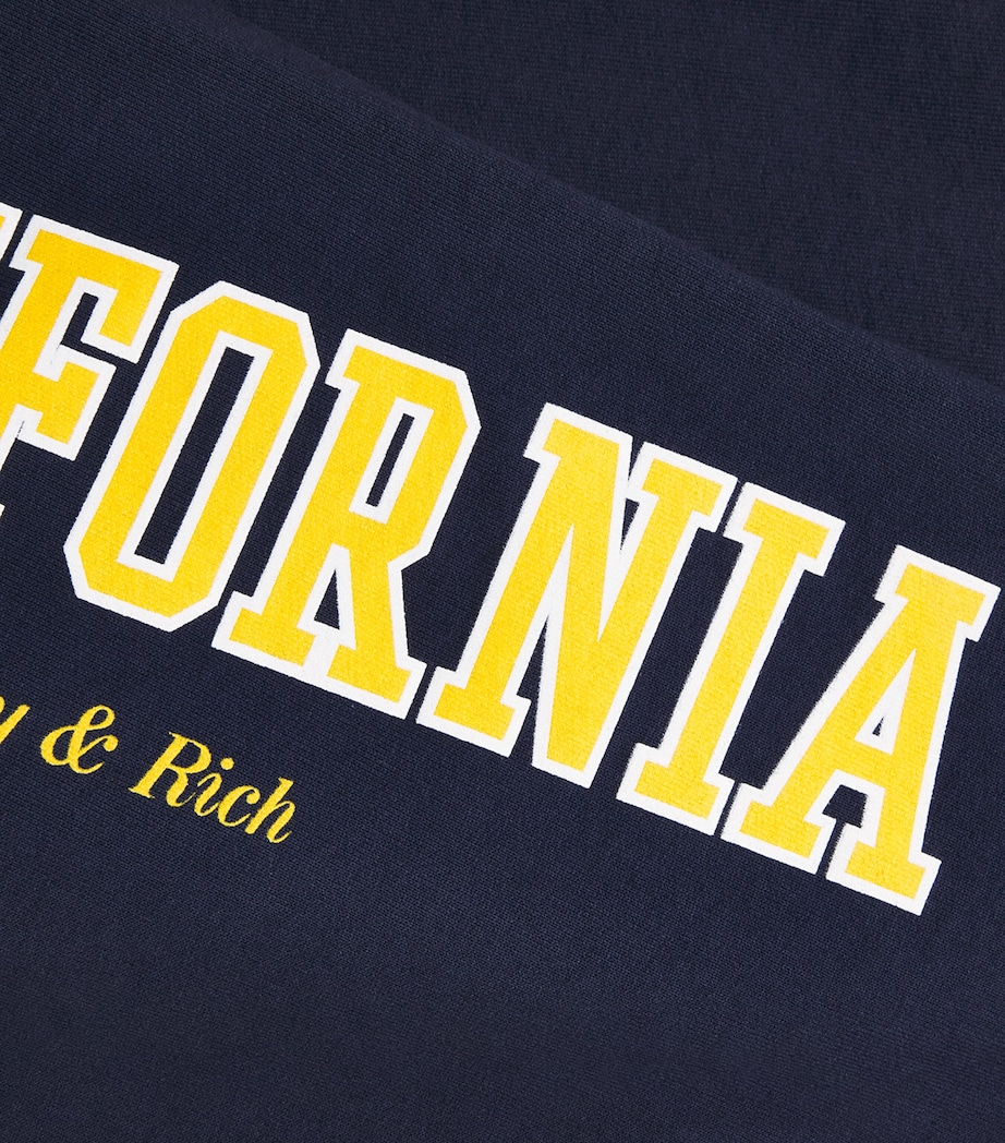 California Sweatpants NAVY GOLD/WHITE Image 5