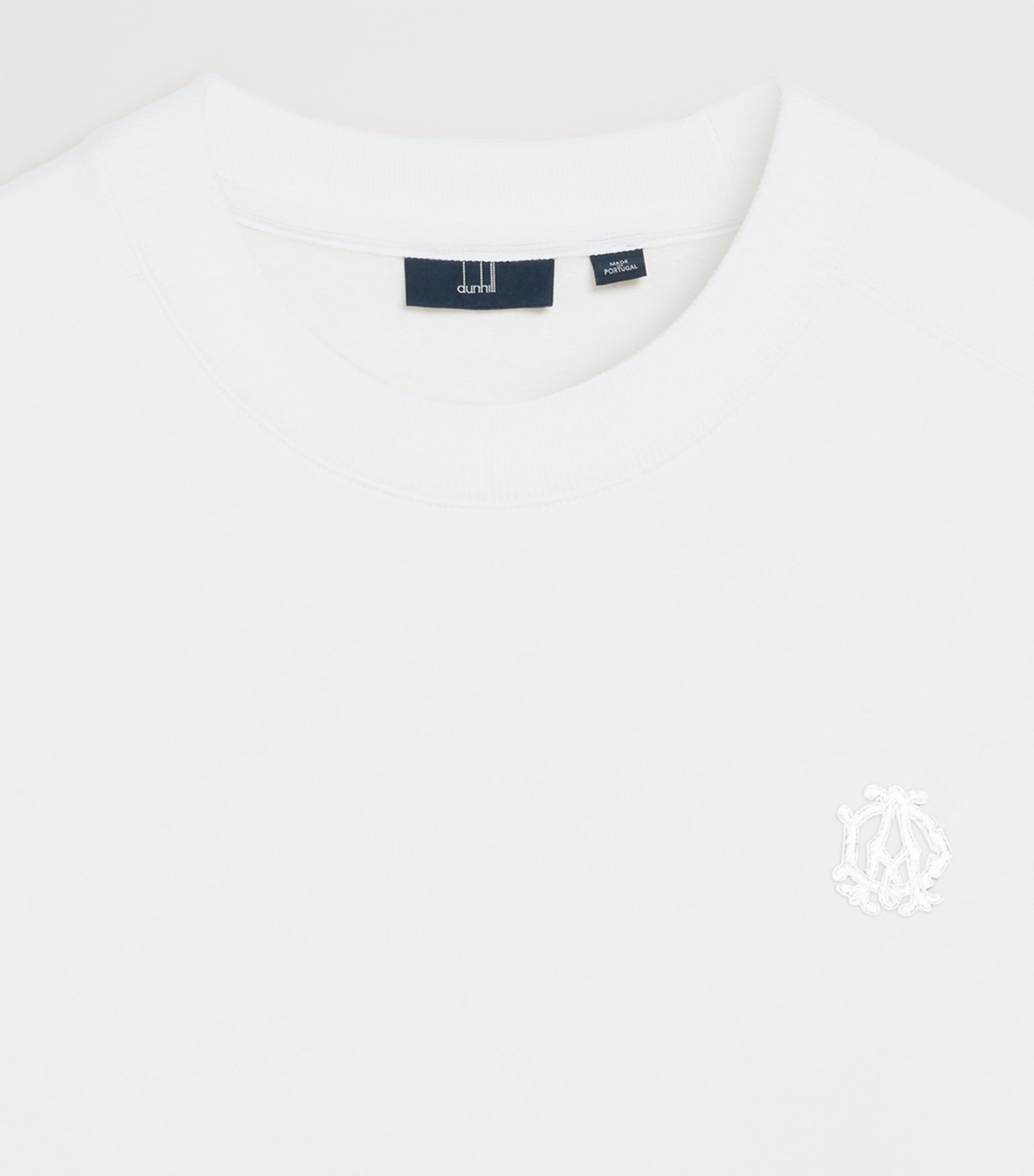 Cashmere-Cotton Logo Sweatshirt 127NATURAL WHITE Image 5