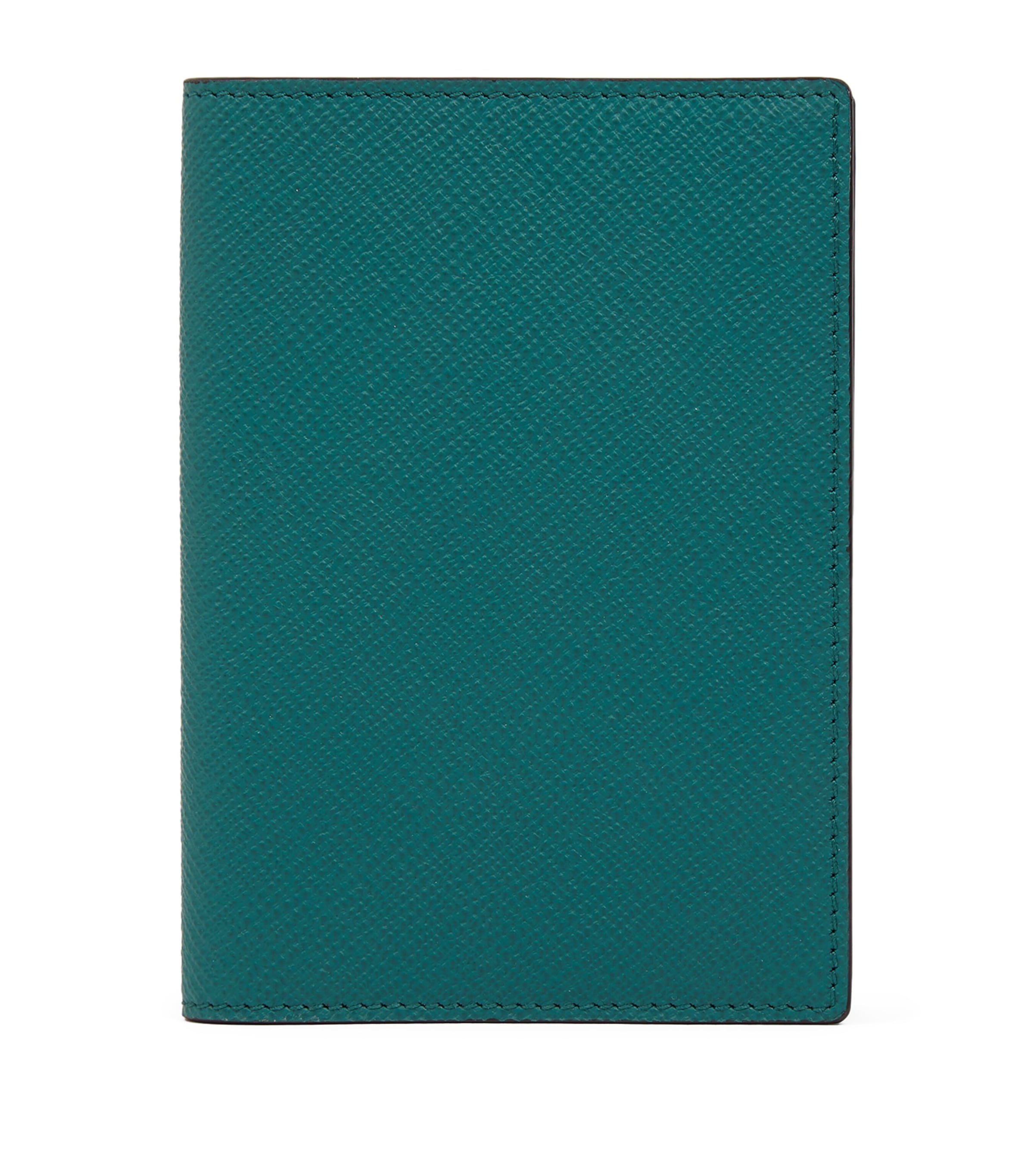 Smythson Blue Panama Leather Passport Cover | Harrods US