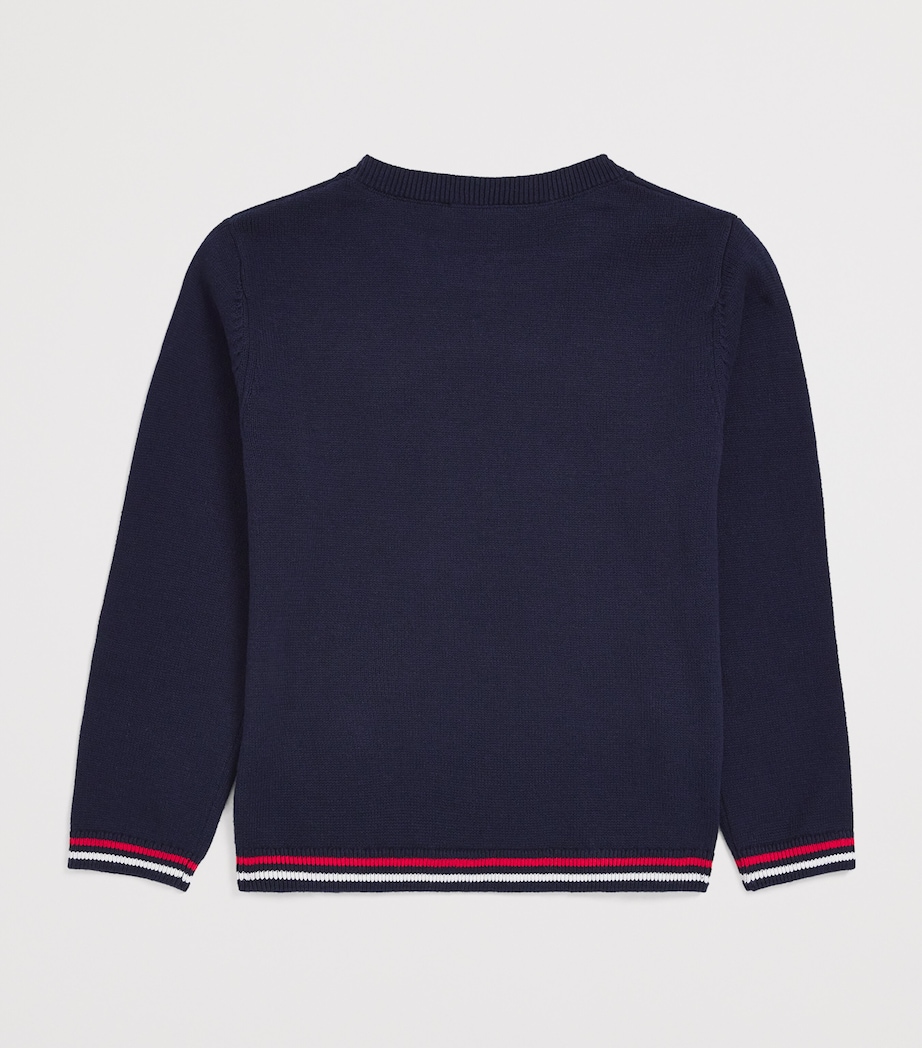 Cotton Badminton Sweater (5-12 Years) 4MARINE Image 2