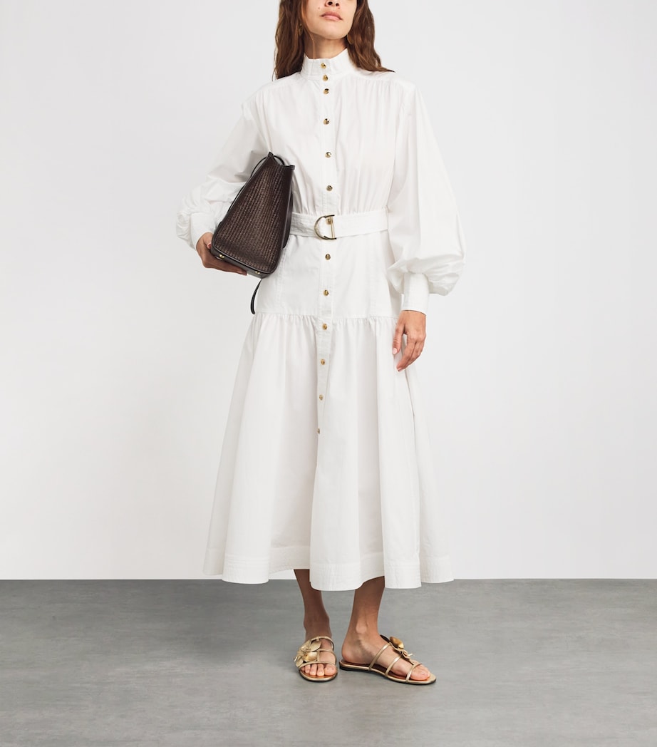 Utility Midi Dress IVORY Image 2