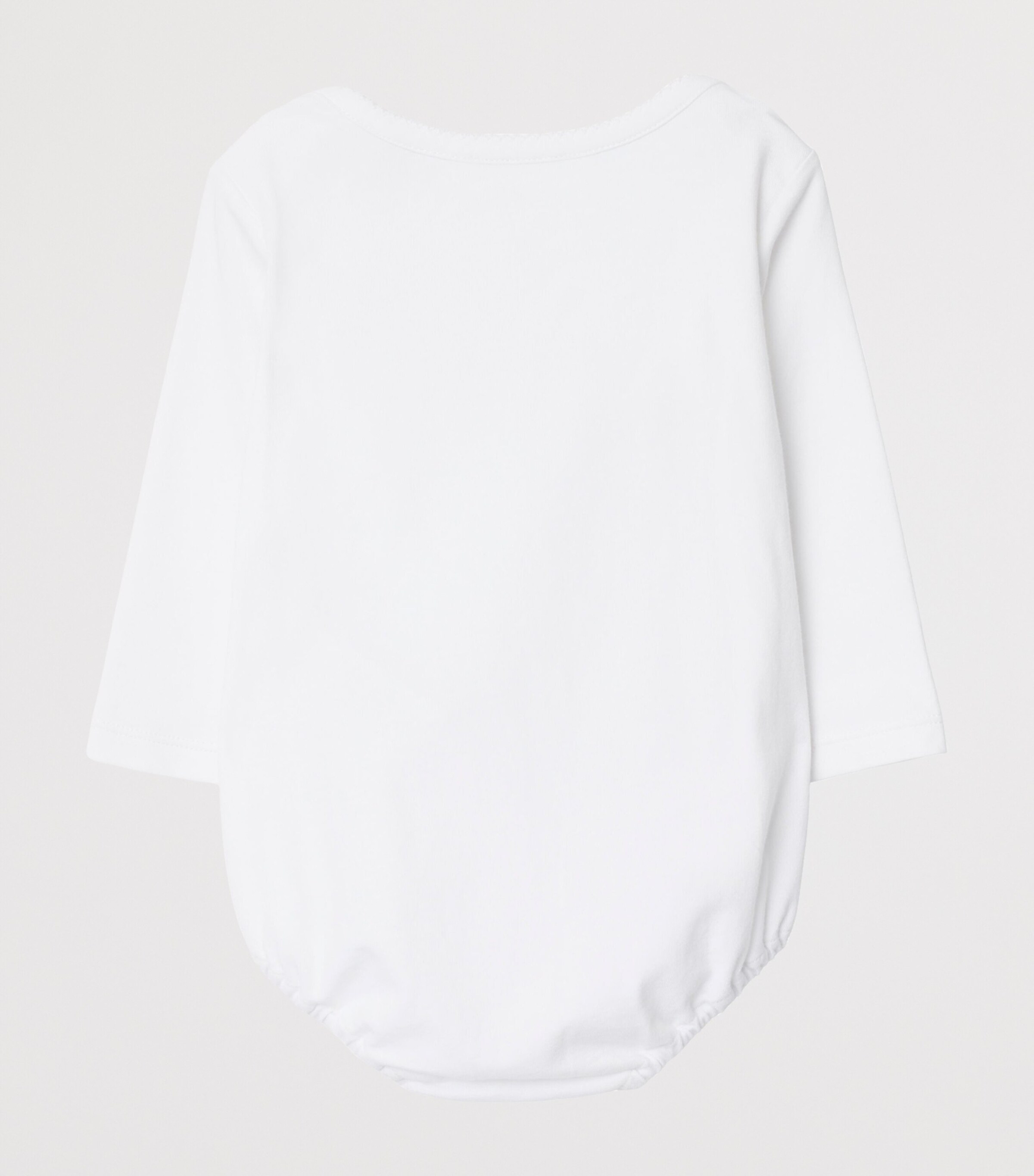 Stretch-Cotton Bodysuit, Dress and Hat Set (1-18 Months) SAND IP CHECK Image 2