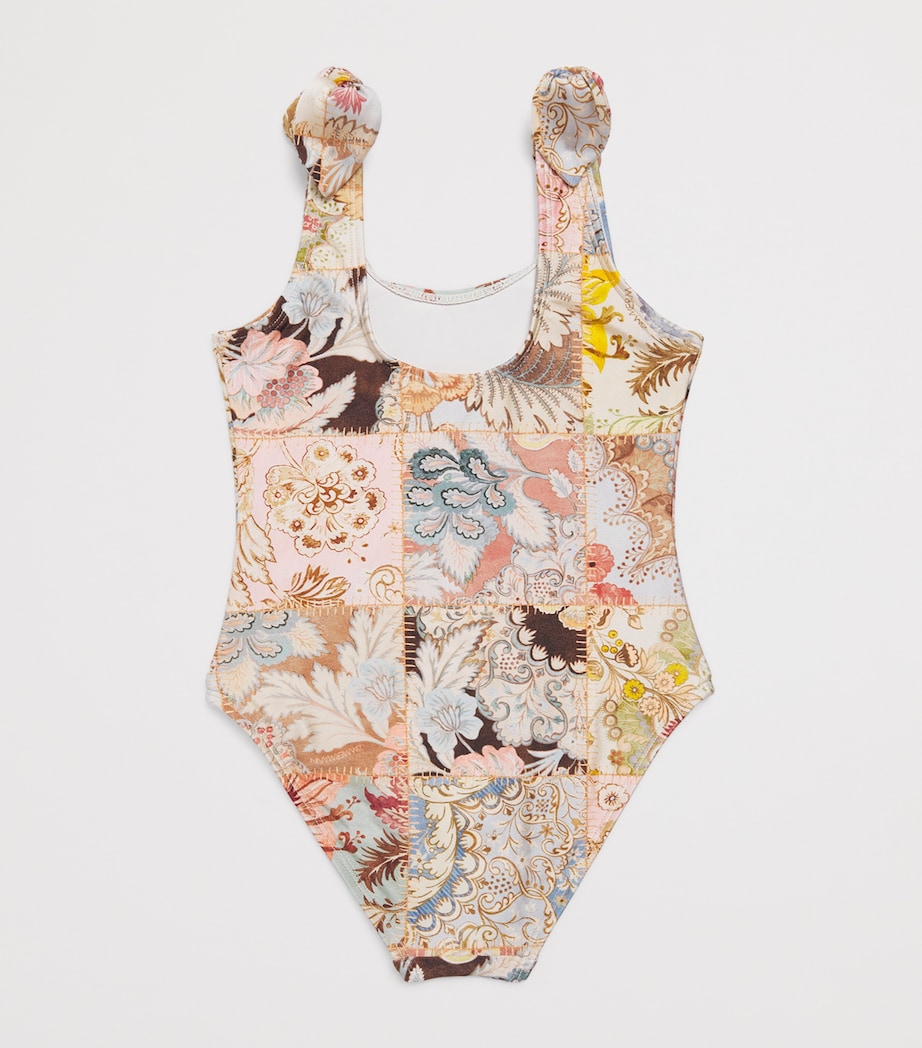 Floral Tie-Shoulder Daylight Swimsuit (1-12 Years) PATCH MULTI Image 2