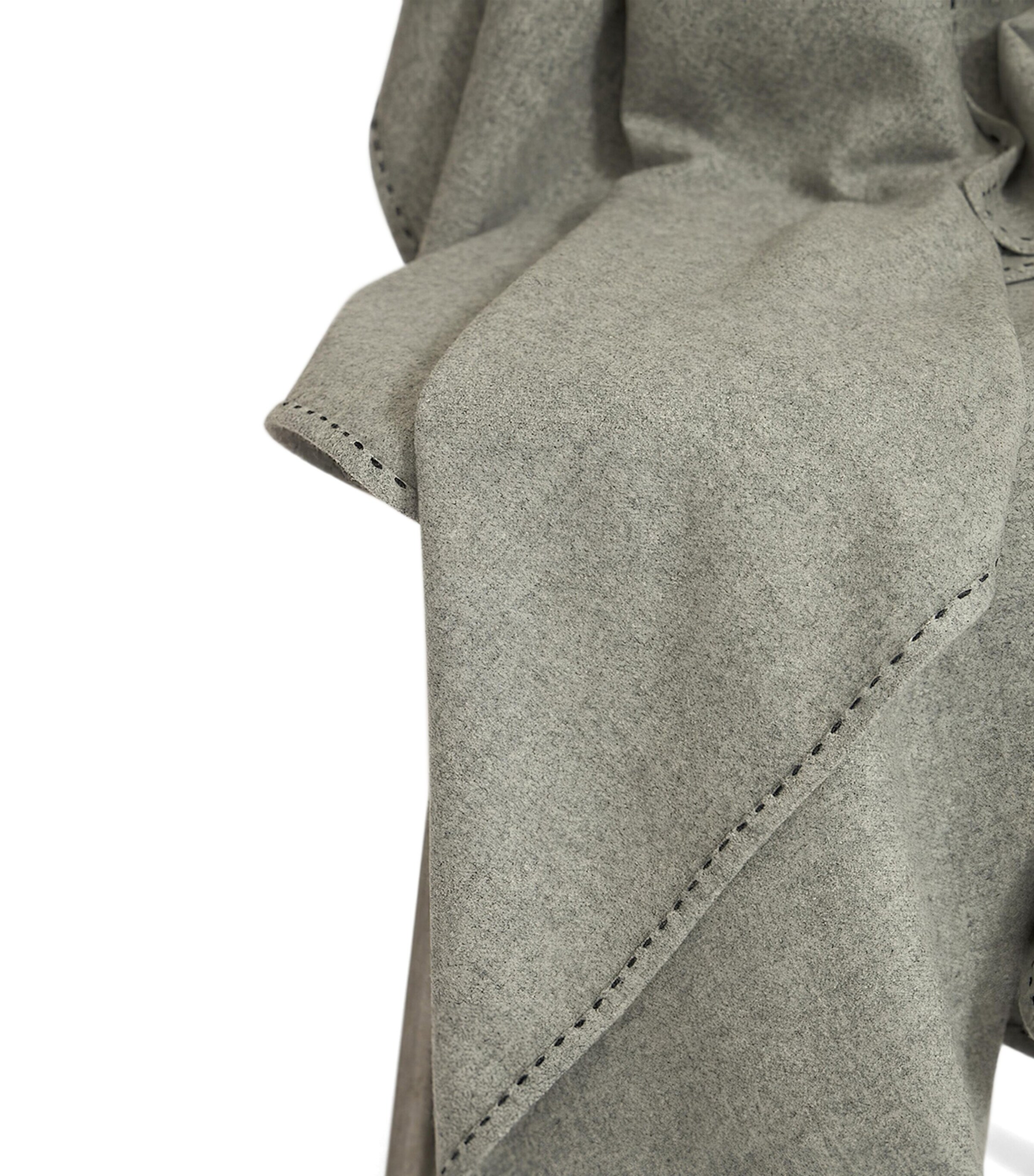 Cashmere Suoni Throw (145cm x 200cm) GREY Image 3