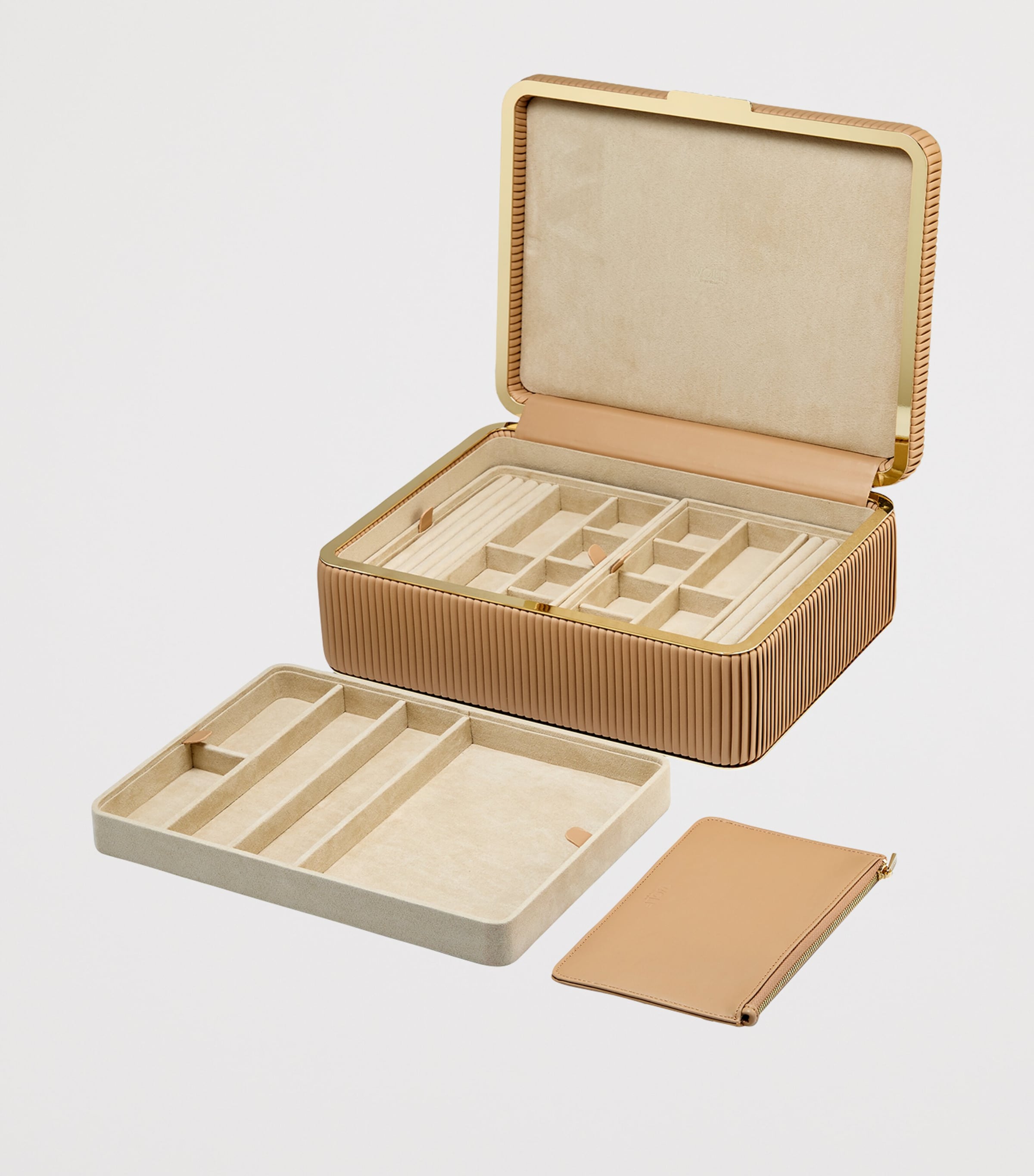 Large Bella Jewellery Box MOCHA Image 6