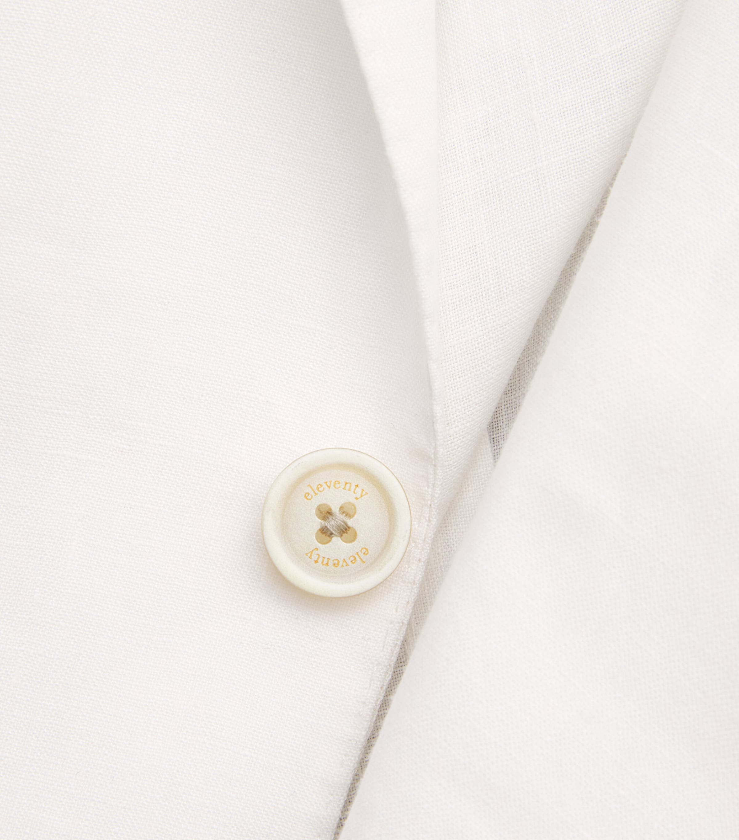 ジャケット ELEVENTY WHITE LINEN BLAZER Eleventy x Harrods Linen Single-Breasted Blazer | Harrods UK