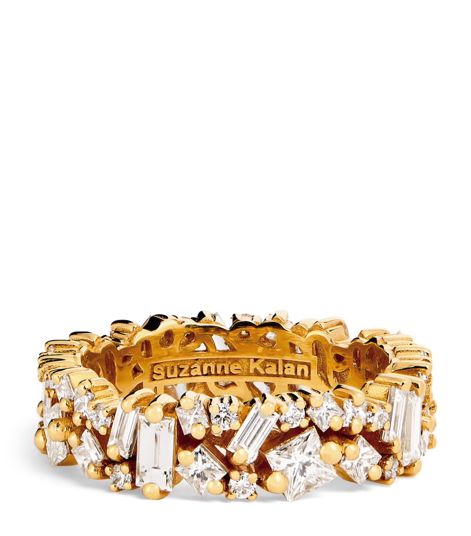Rose Gold and Diamond La Fantaisie Eternity Ring (Size 8) 18K YG/WD Image 1