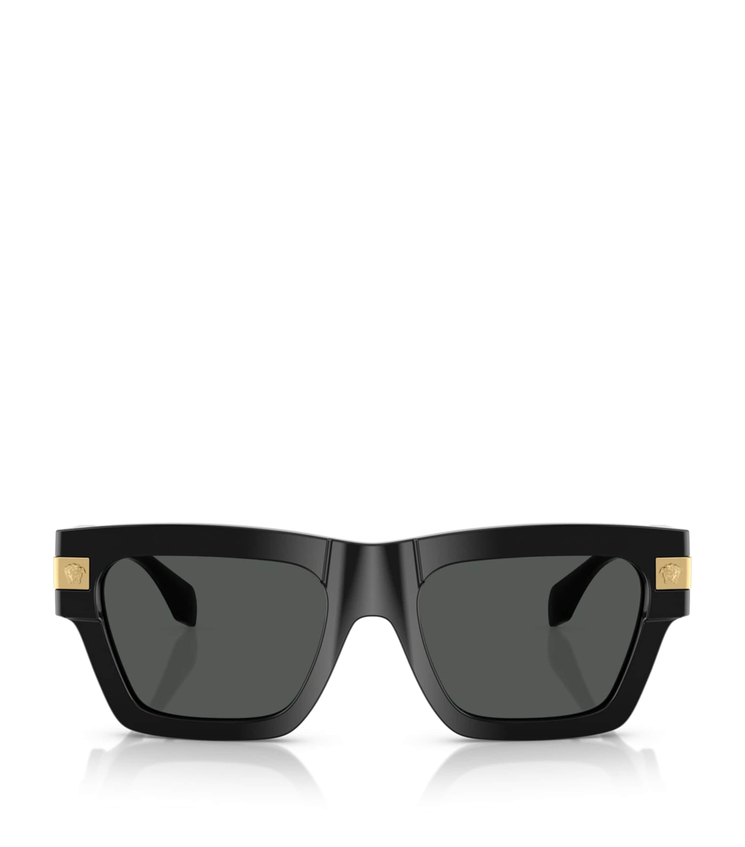 Versace Nylon Ve4464 Sunglasses In Black