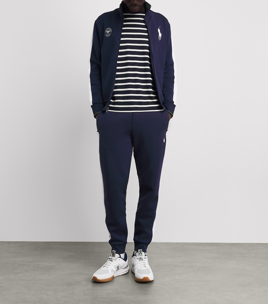 RLX Ralph Lauren Mens x Wimbledon Zip-Up Jacket Rfd Nvy/cer Wht Image 2