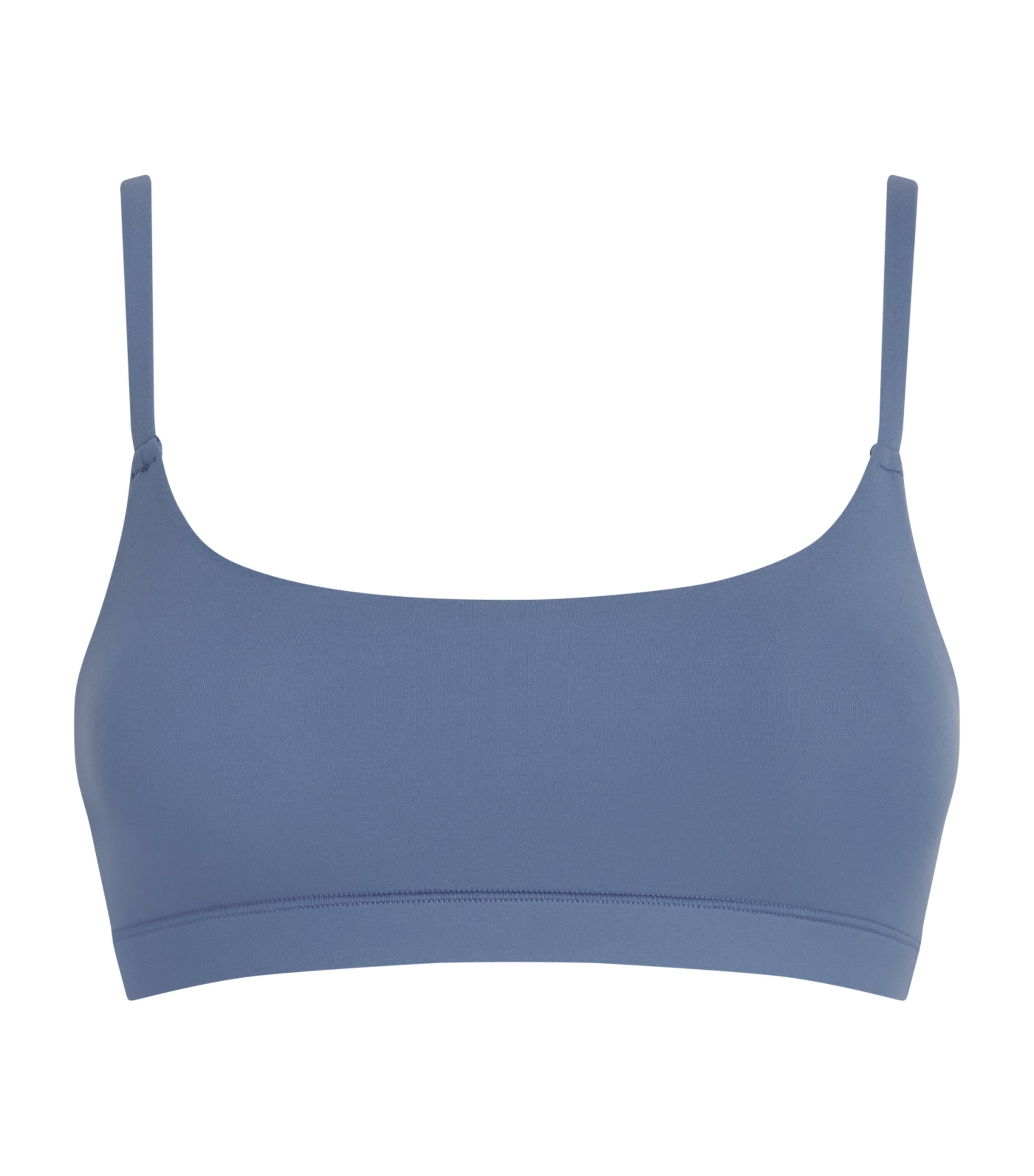 Skims Womens Fits Everybody Scoop-Neck Bralette Arctic Image 1