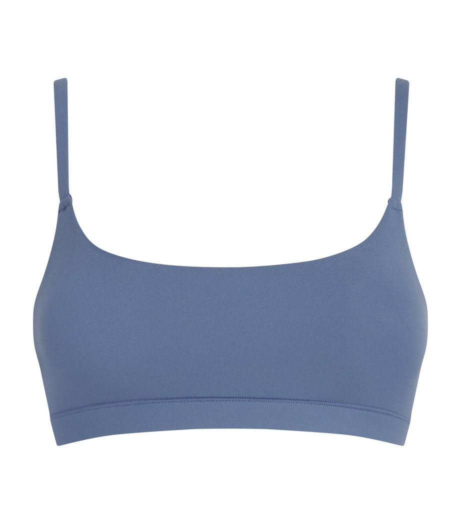 Skims Womens Fits Everybody Scoop-Neck Bralette Arctic Image 1