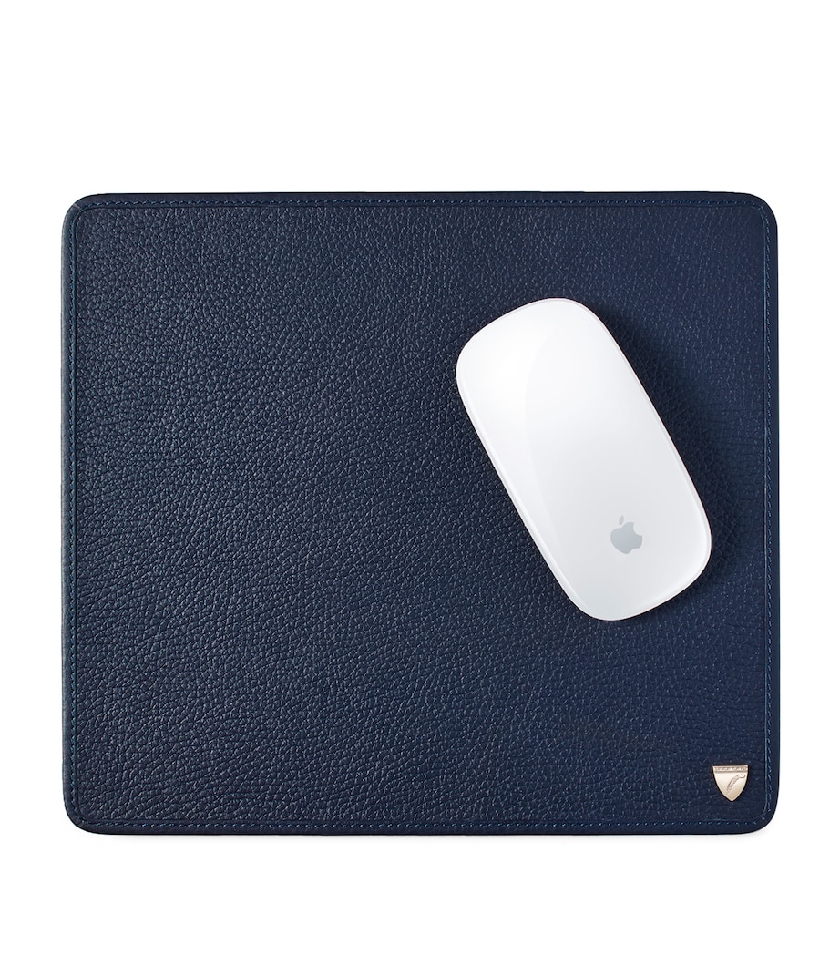 Leather Mousepad NAVY Image 2