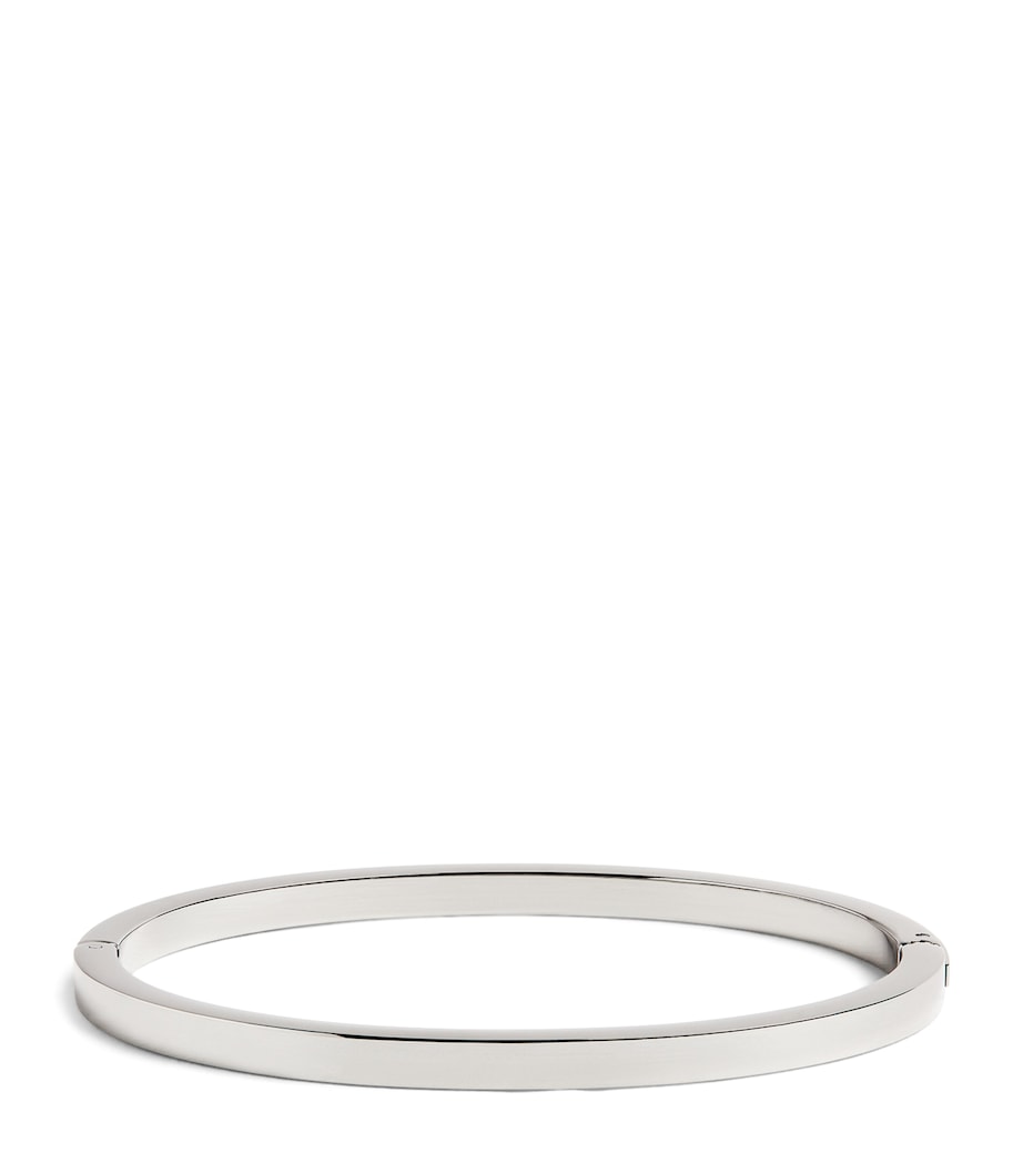 Silver-Plated Simplicity Bangle SILVER Image 1