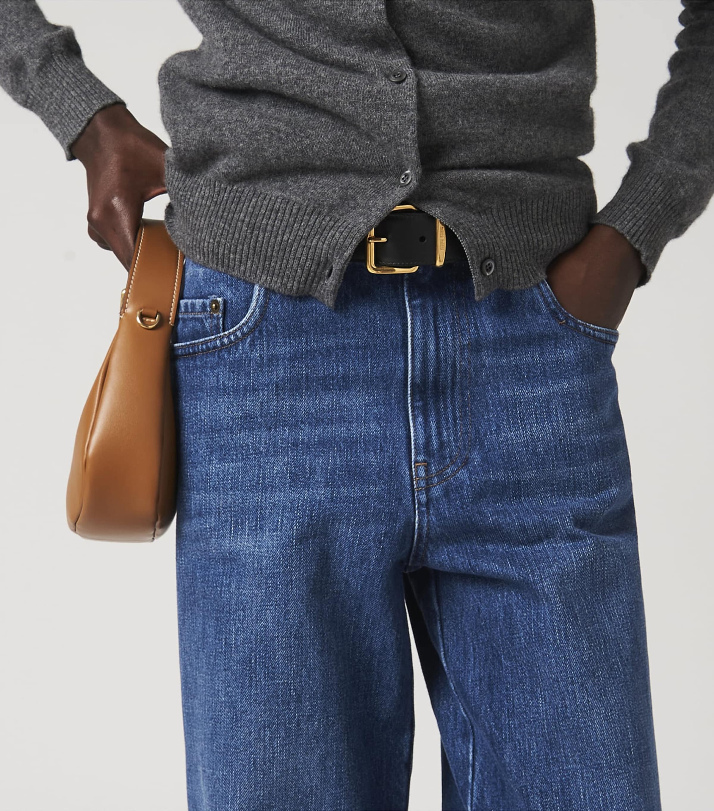 Miu Miu Womens Straight Jeans Image 4