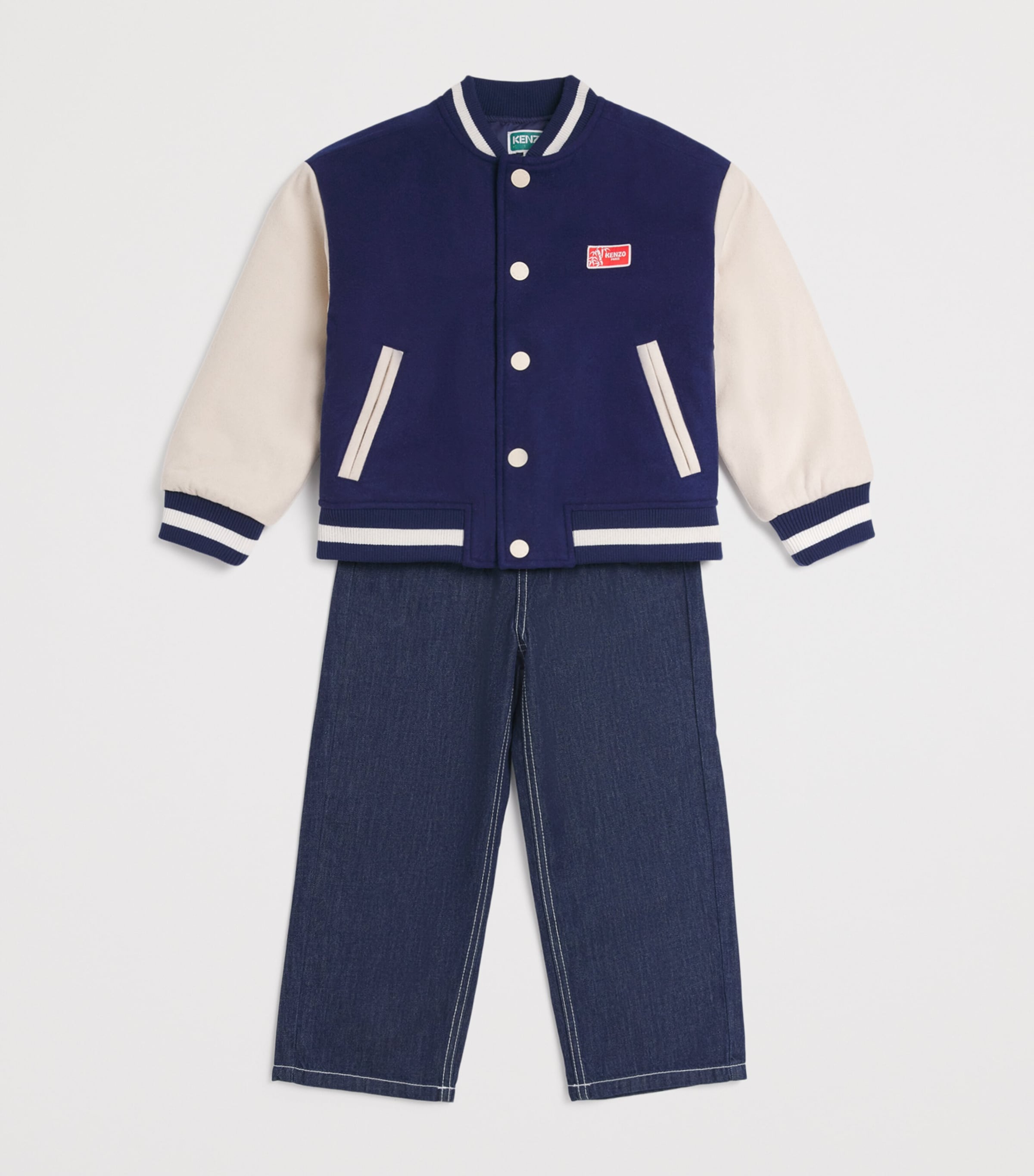 Denim Trousers (4-14 Years) Z35RAW DENIM Image 3