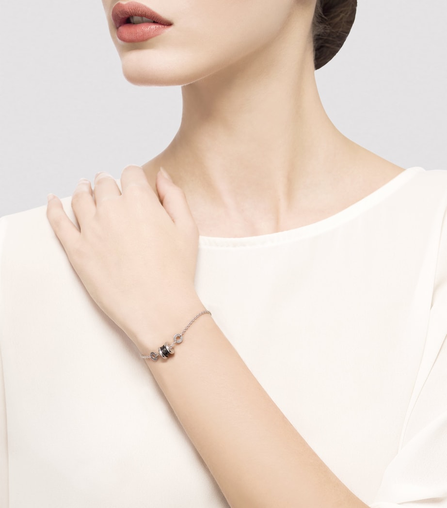 Sterling Silver And Ceramic Save The Children Bracelet SILVER Image 3