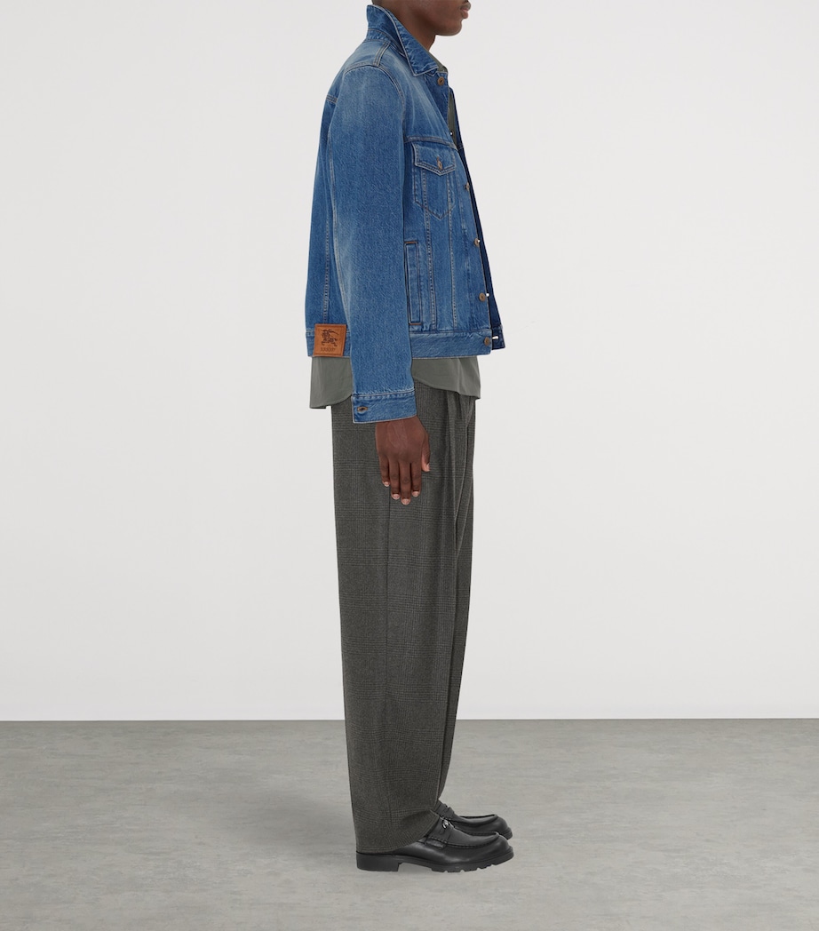 EKD Denim Jacket MID BLUE Image 3