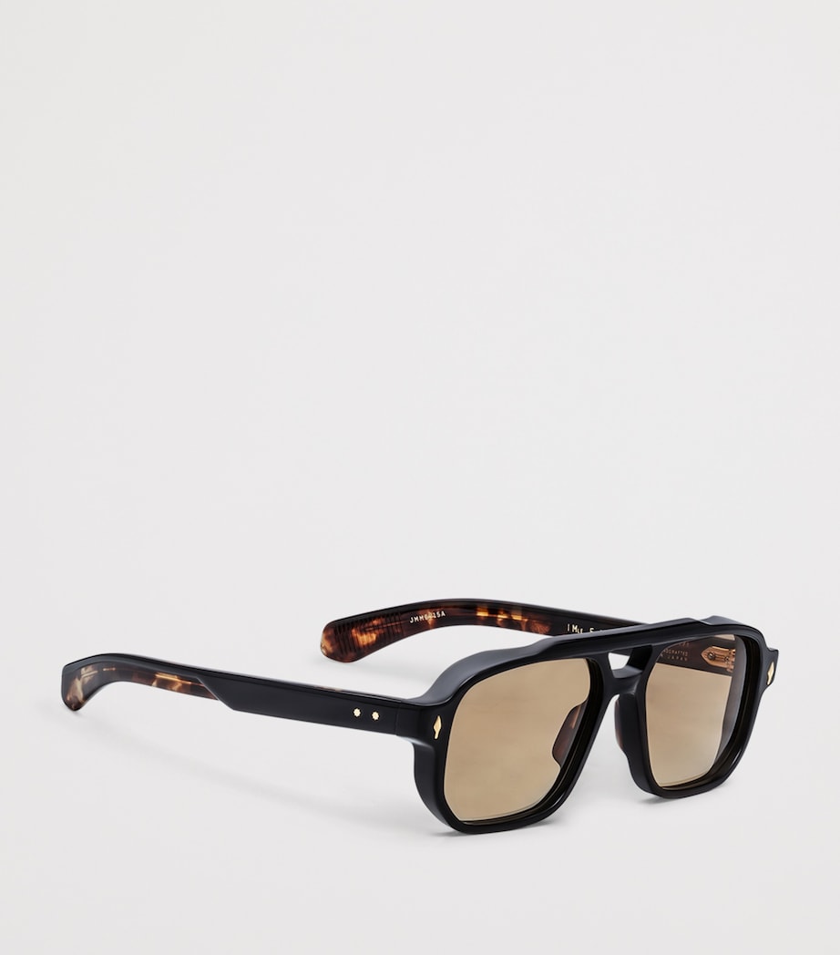 Jacques Marie Mage Evans Aviator Sunglasses Noir Image 2