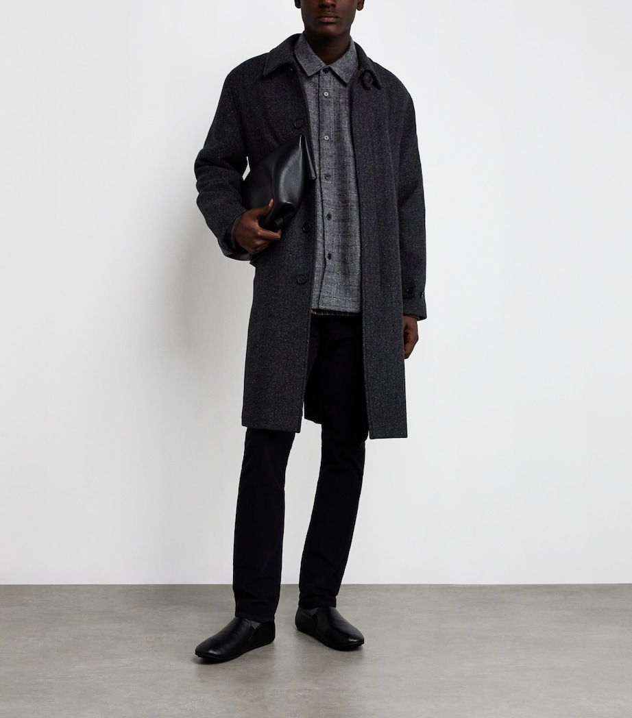 Wool-Blend Tweed Overshirt GRYM Image 2