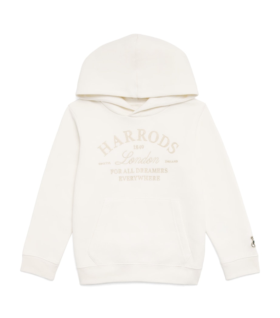 Cotton Logo Hoodie IVORY Image 1