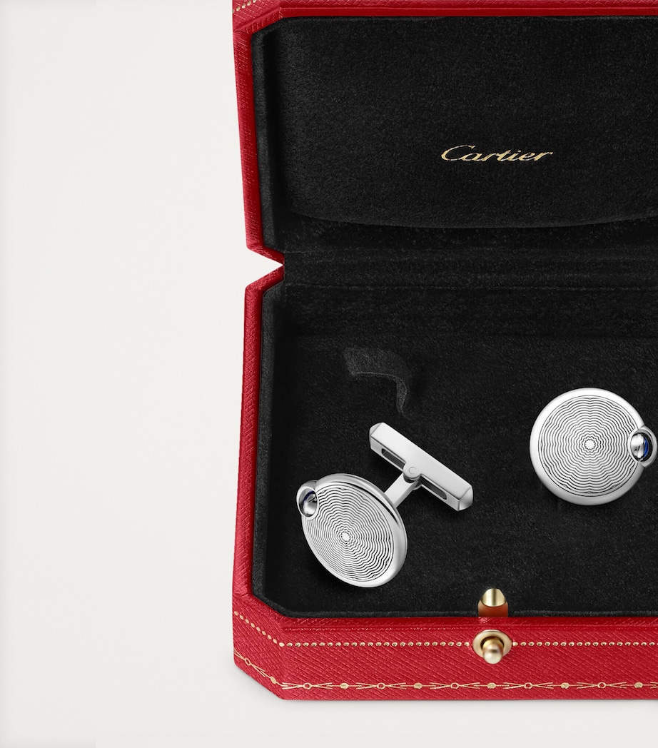 Ballon Bleu de Cartier Cufflinks SILVER Image 3