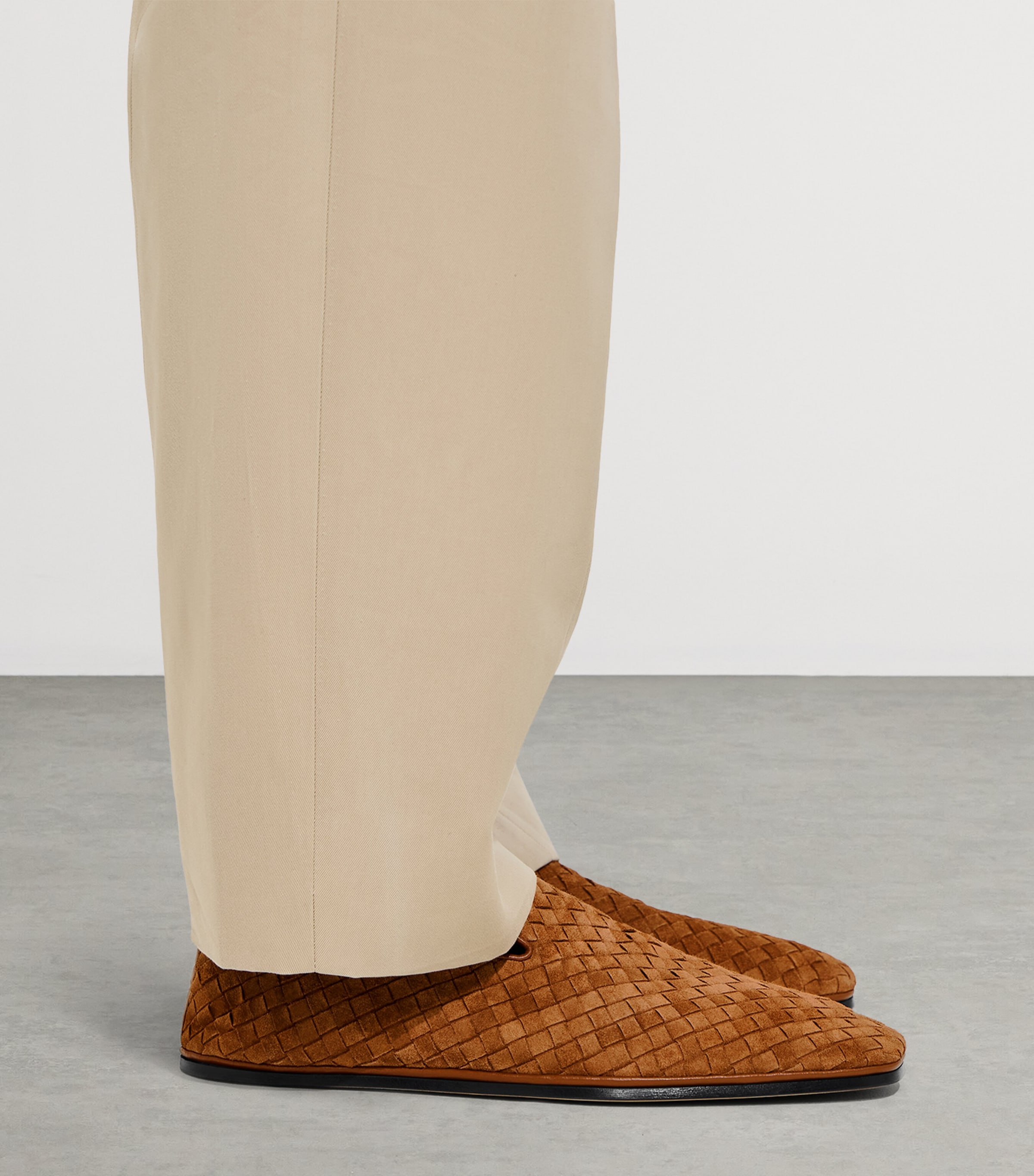 Bottega Veneta Suede Palazzo Slippers Image 2