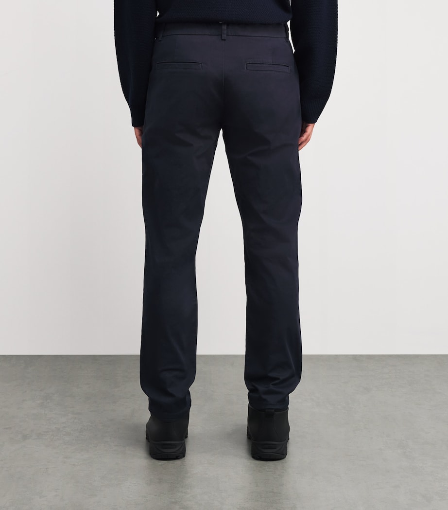 Stretch-Cotton Riley Chinos 464 NAVY Image 4