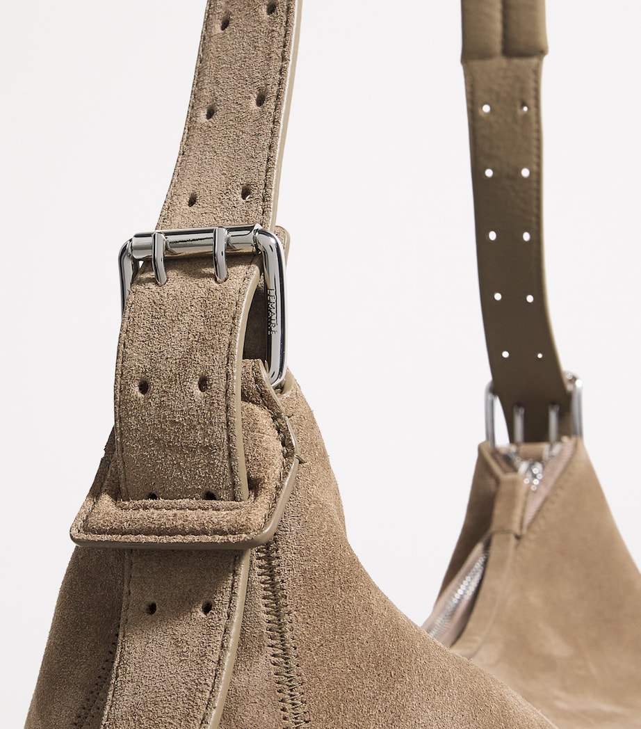 Lemaire Suede Shoulder Bag Image 6