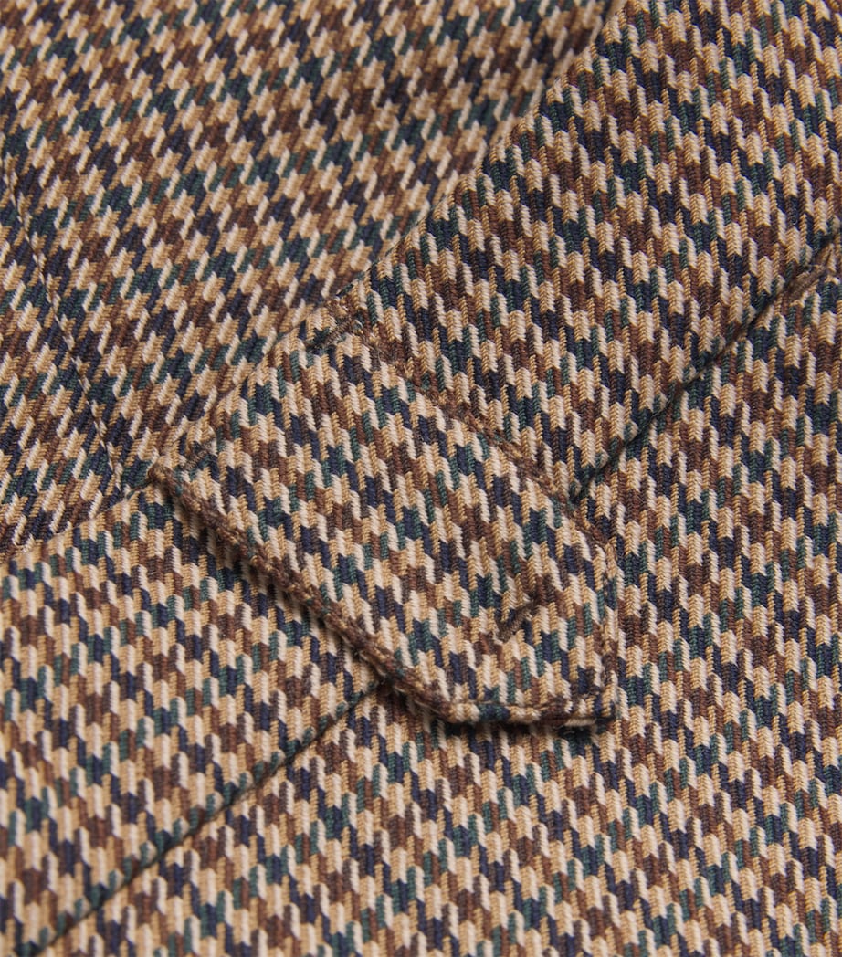 Houndstooth Bobbi Mini Skirt BROWN MULTI Image 5