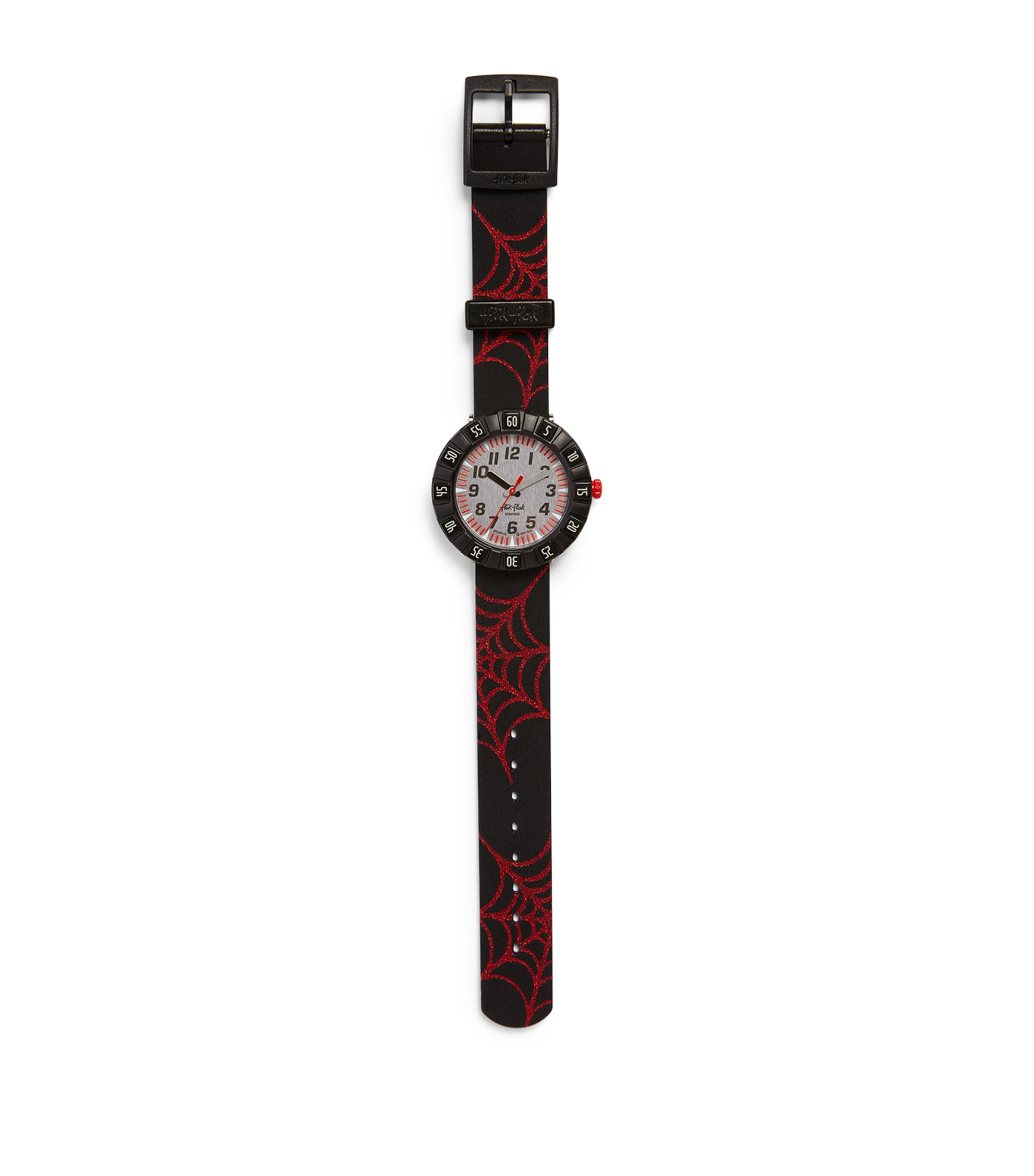 Flik Flak Kids' Webaxus Watch In Black