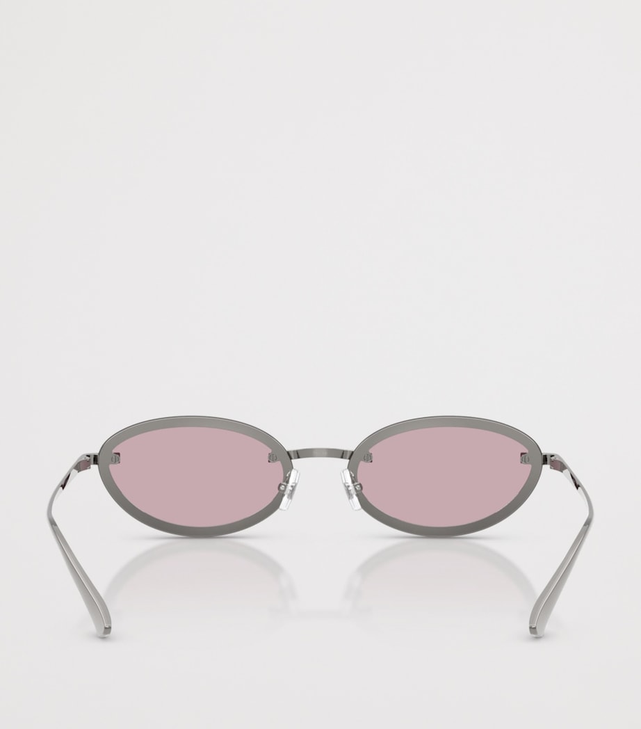 Jimmy Choo Oval Sunglasses Image 4