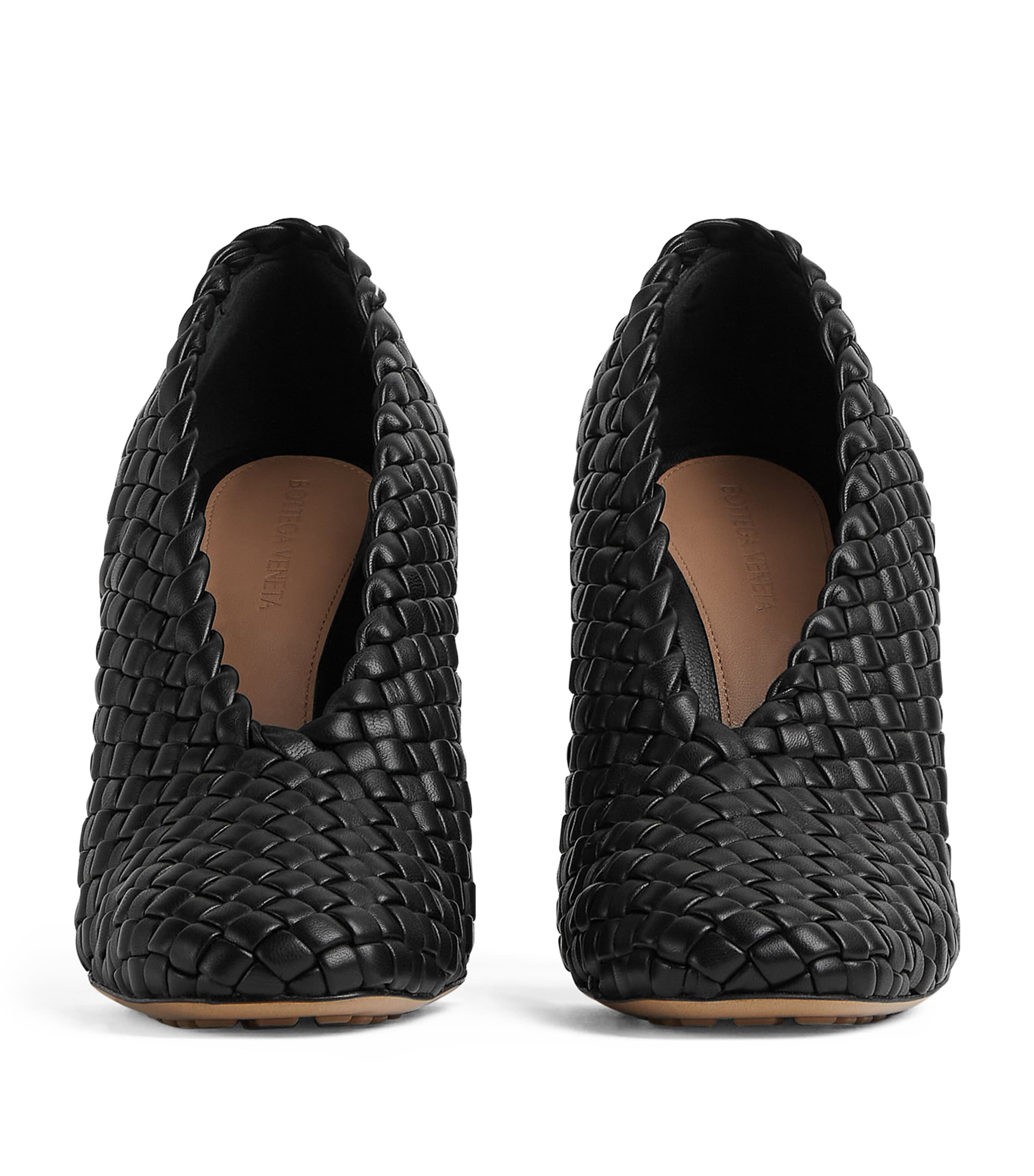 Bottega Veneta Leather Canalazzo Pumps 100 Image 6