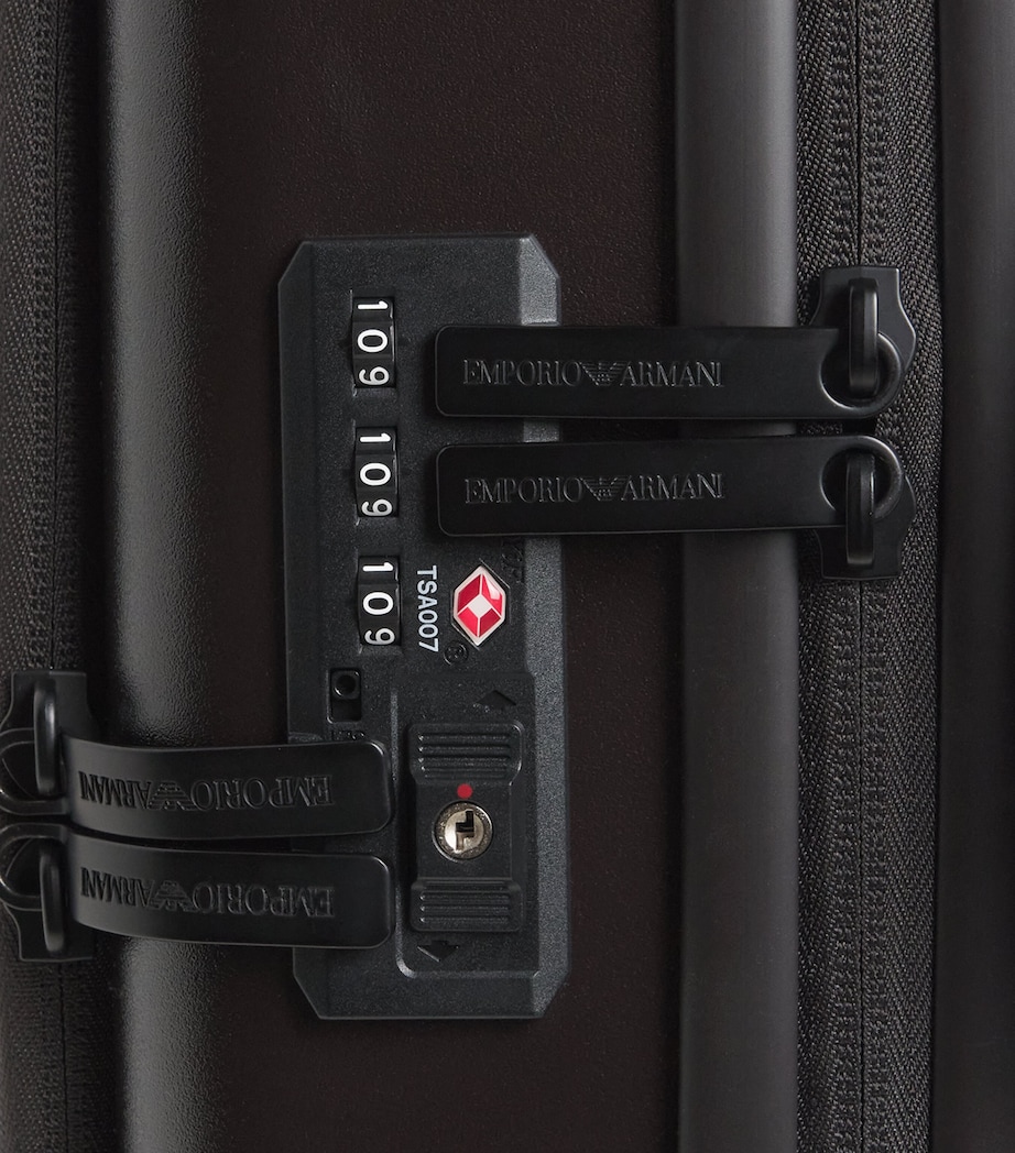 Emporio Armani Logo Carry-On Suitcase (55cm) Image 3