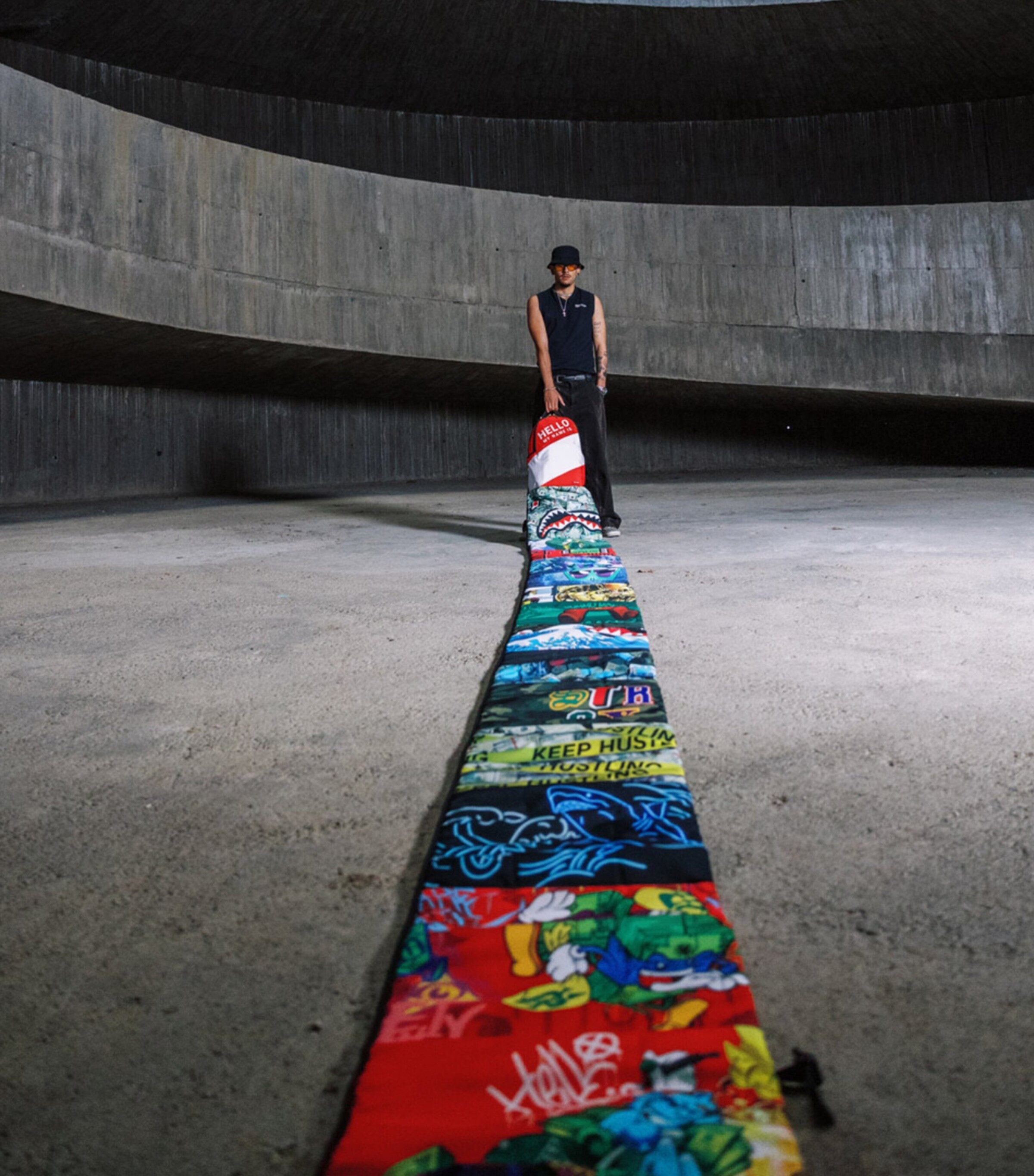 Sprayground The Scroll of 15 Years Backpack Black Image 3