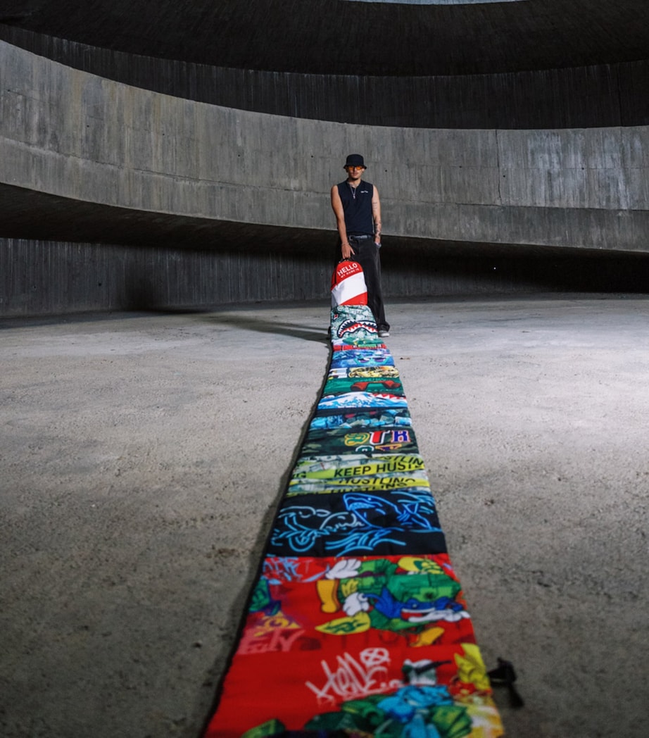 The Scroll of 15 Years Backpack BLACK Image 3