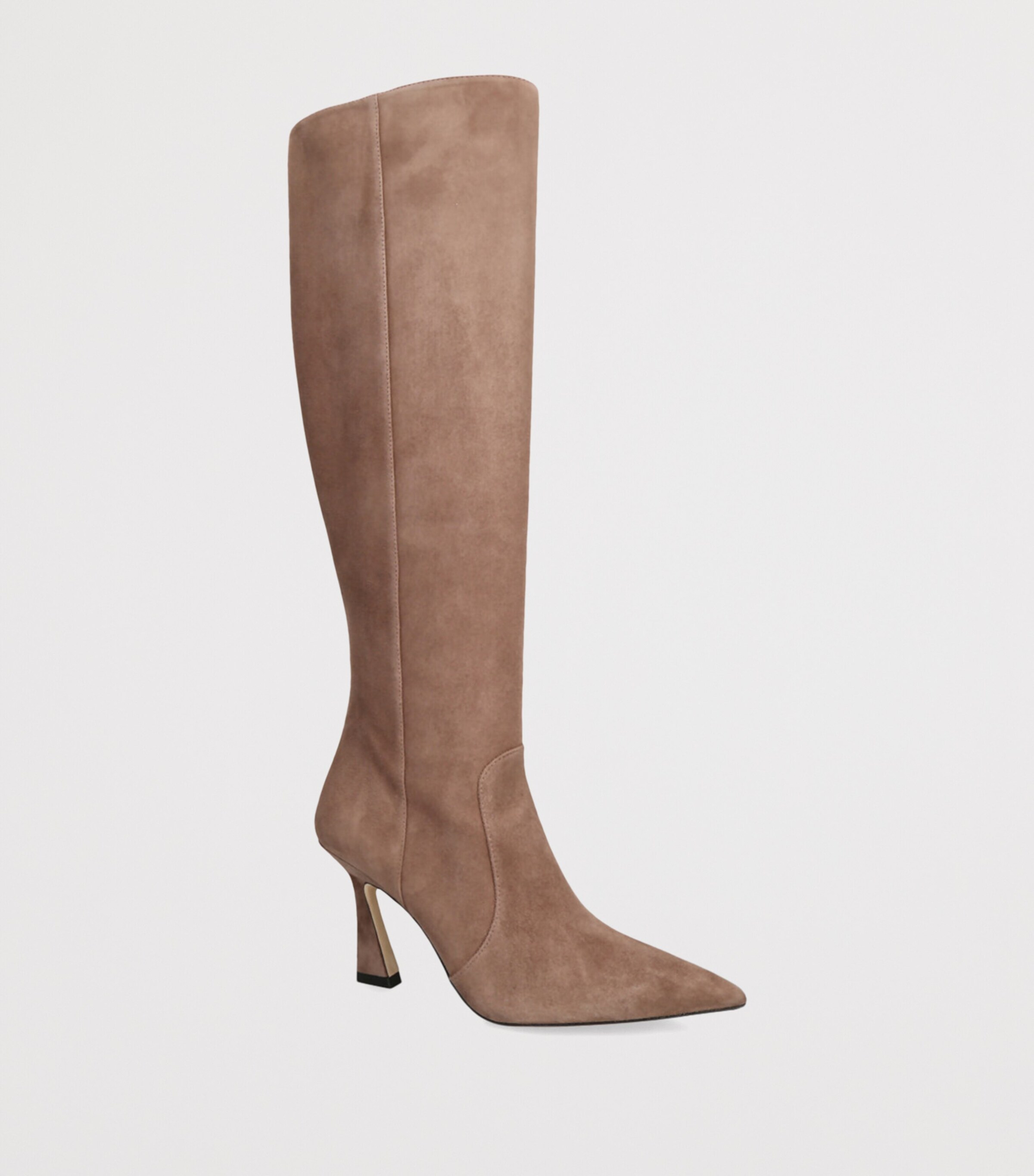 Suede Vinnie Boots 85 TAUPE Image 3