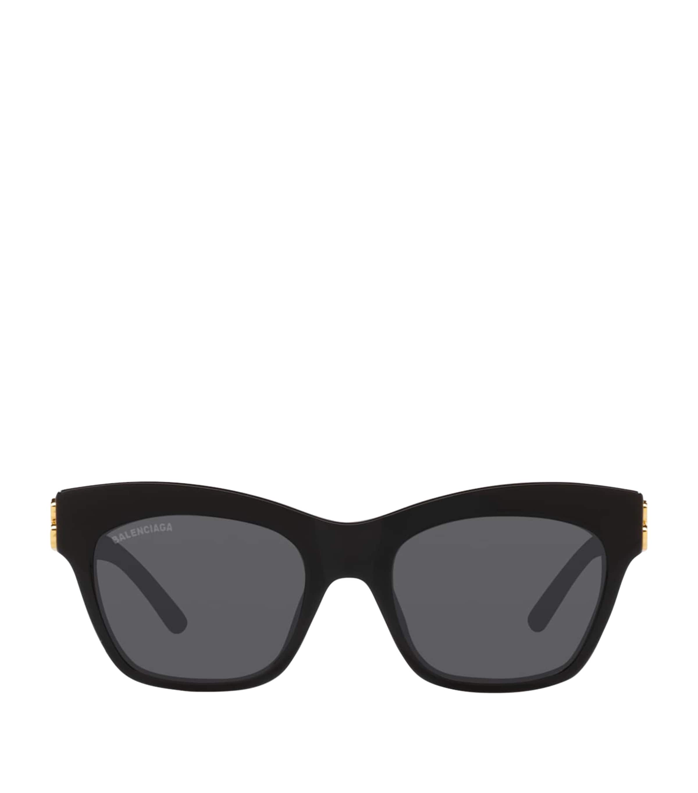 Balenciaga Acetate Bb0132s Sunglasses In Black