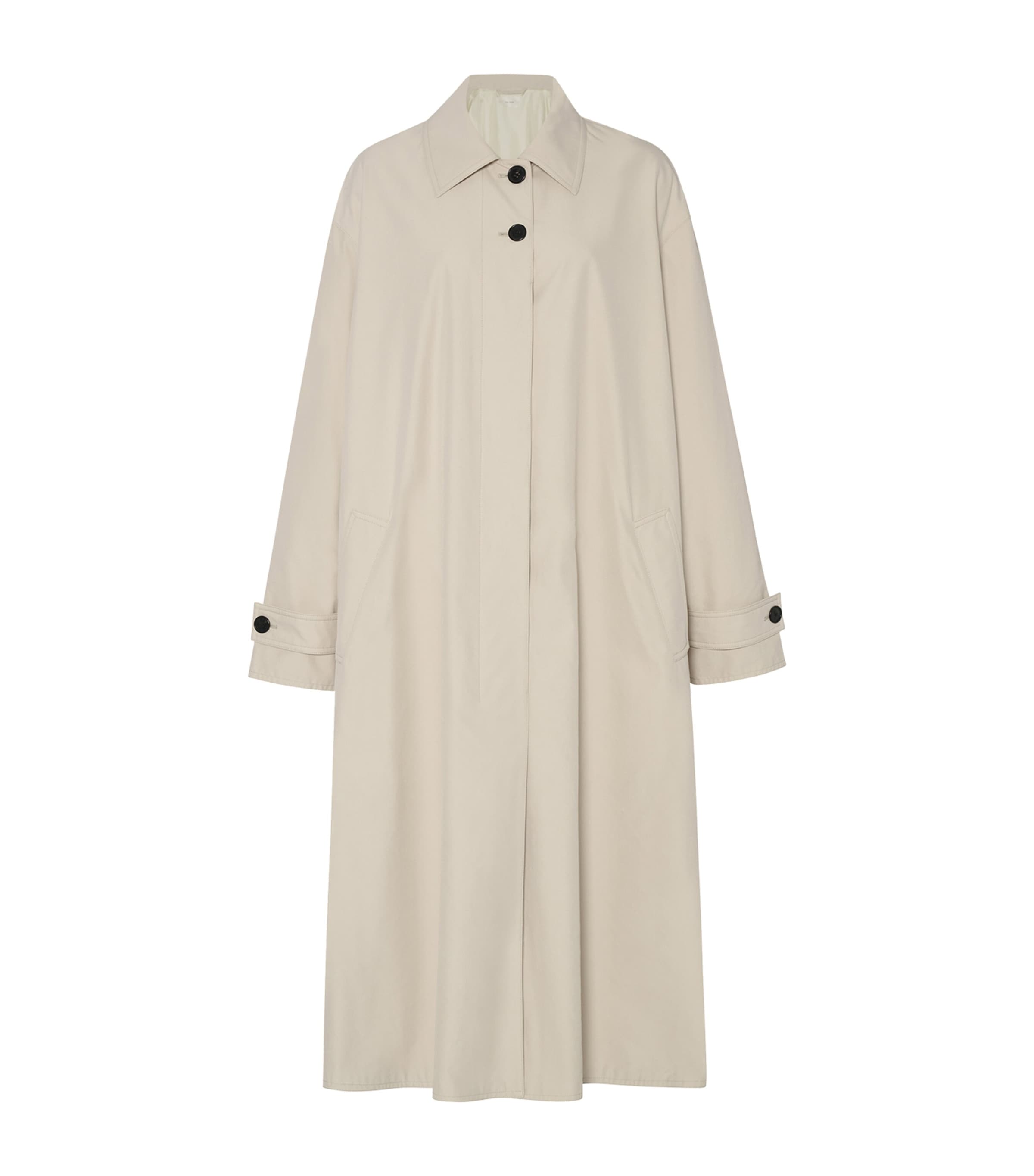 The Row Lolana Trench Coat In White