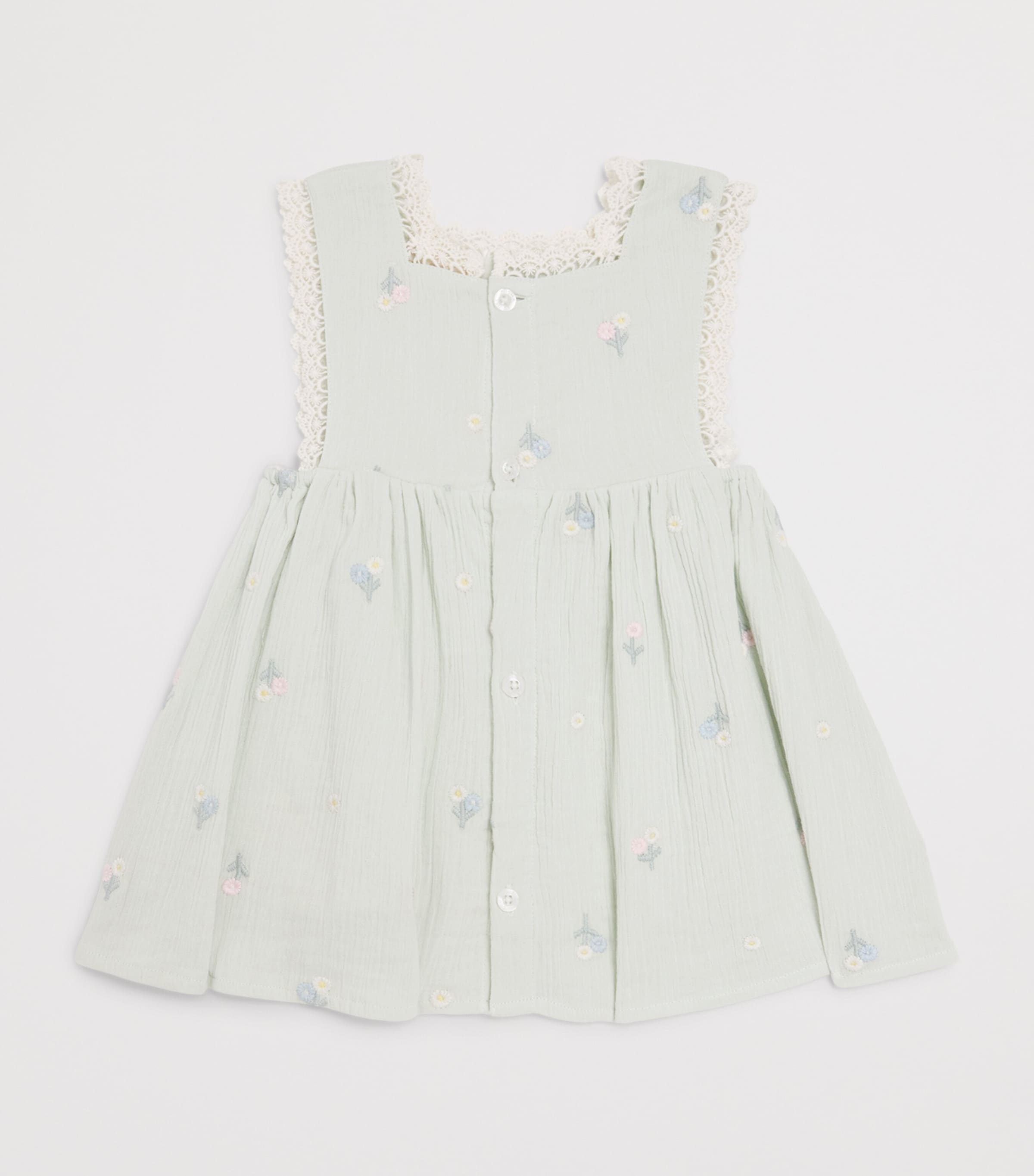 Louise Misha Cotton Aloisa Dress (6-24 Months) Flrl Image 2
