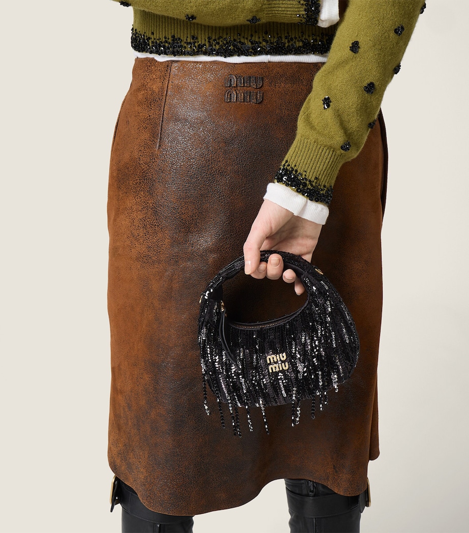 Mini Embellished Wander Top-Handle Bag F0002 Image 5