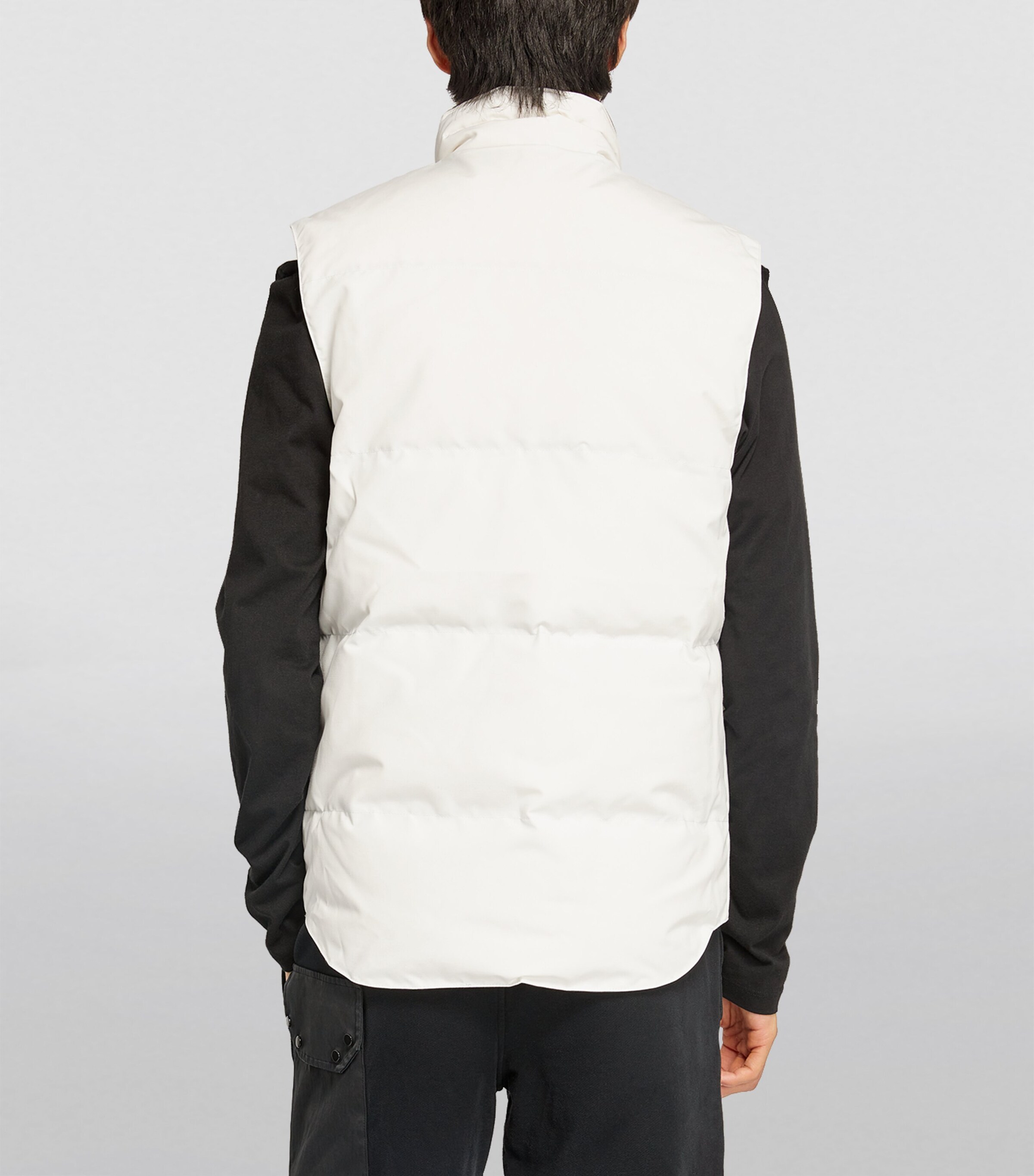 Canada Goose Mens Padded Garson Gilet White Image 4